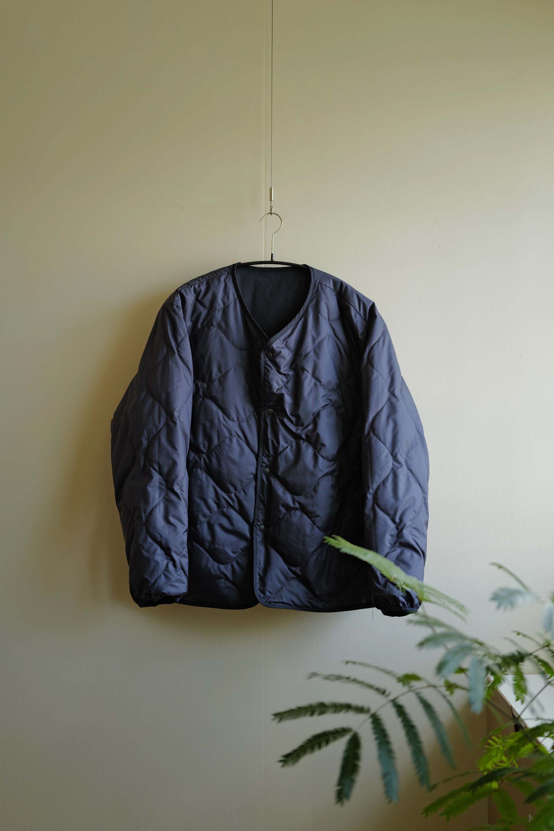 nanamica Reversible Down Cardigan — 1