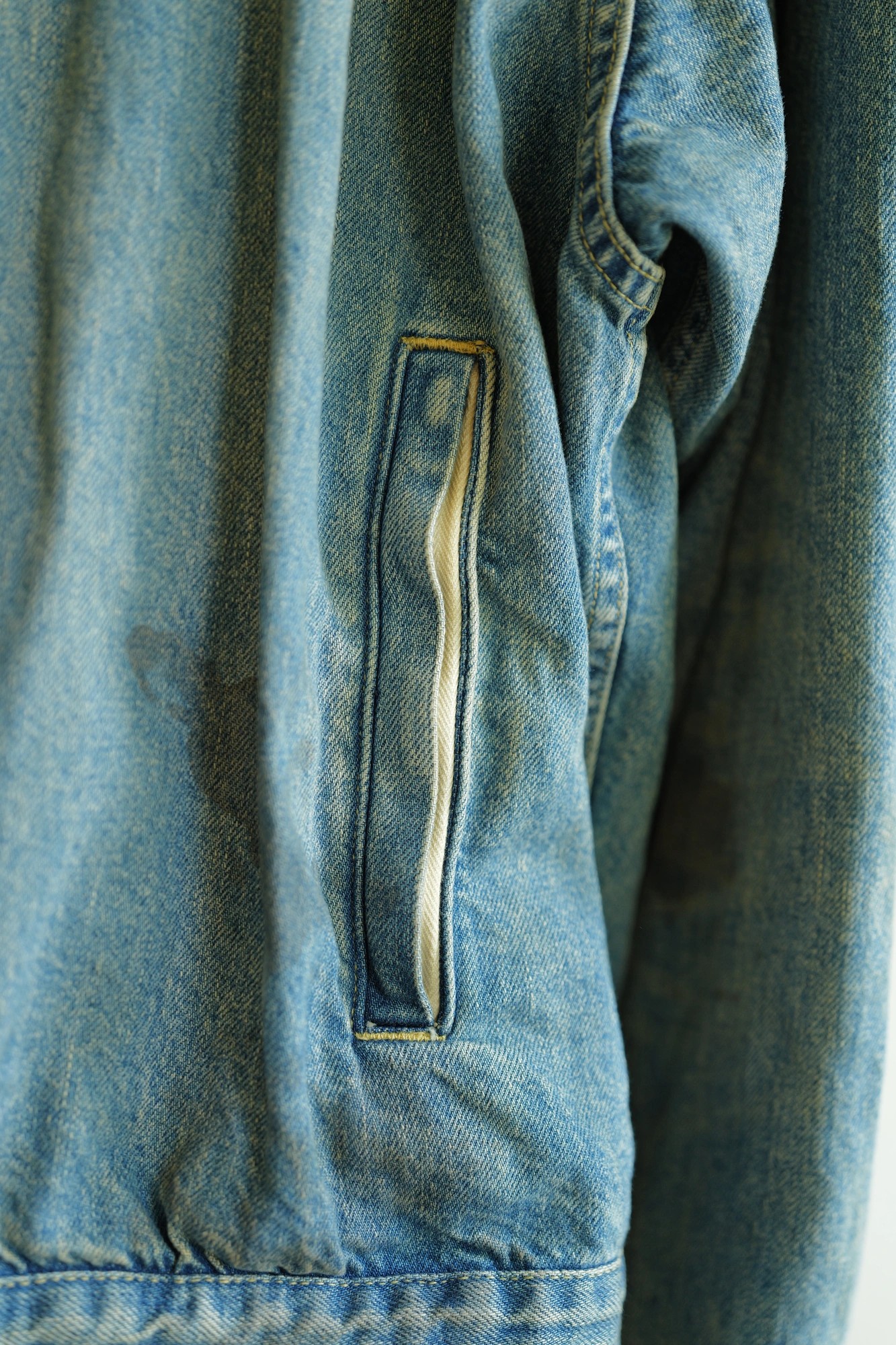 refomed OLD MAN DENIM JACKET "USED" — 5