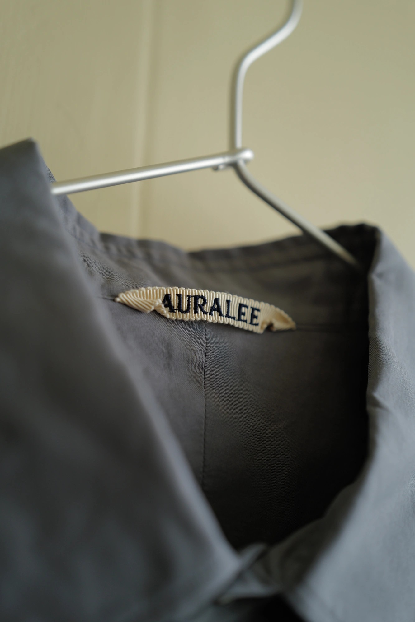 AURALEE Washed Finx Twill Shirt — 2