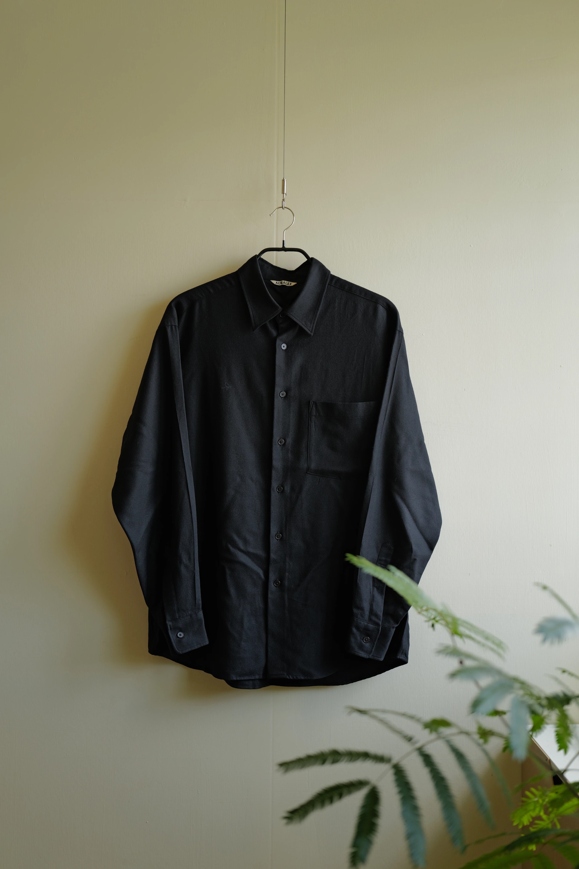 AURALEE Super Light Wool Shirts — 1