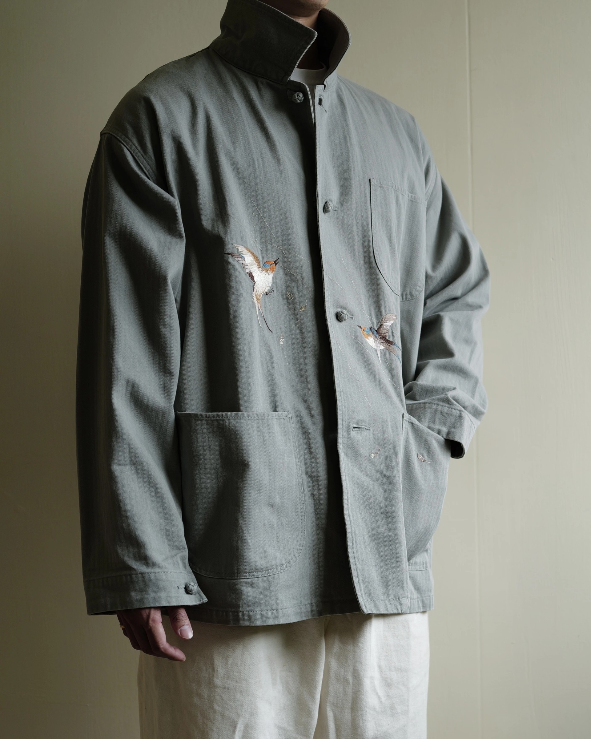 OLD JOE PATINA HERRINGBONE SOUVENIR JACKET | zawa.archive