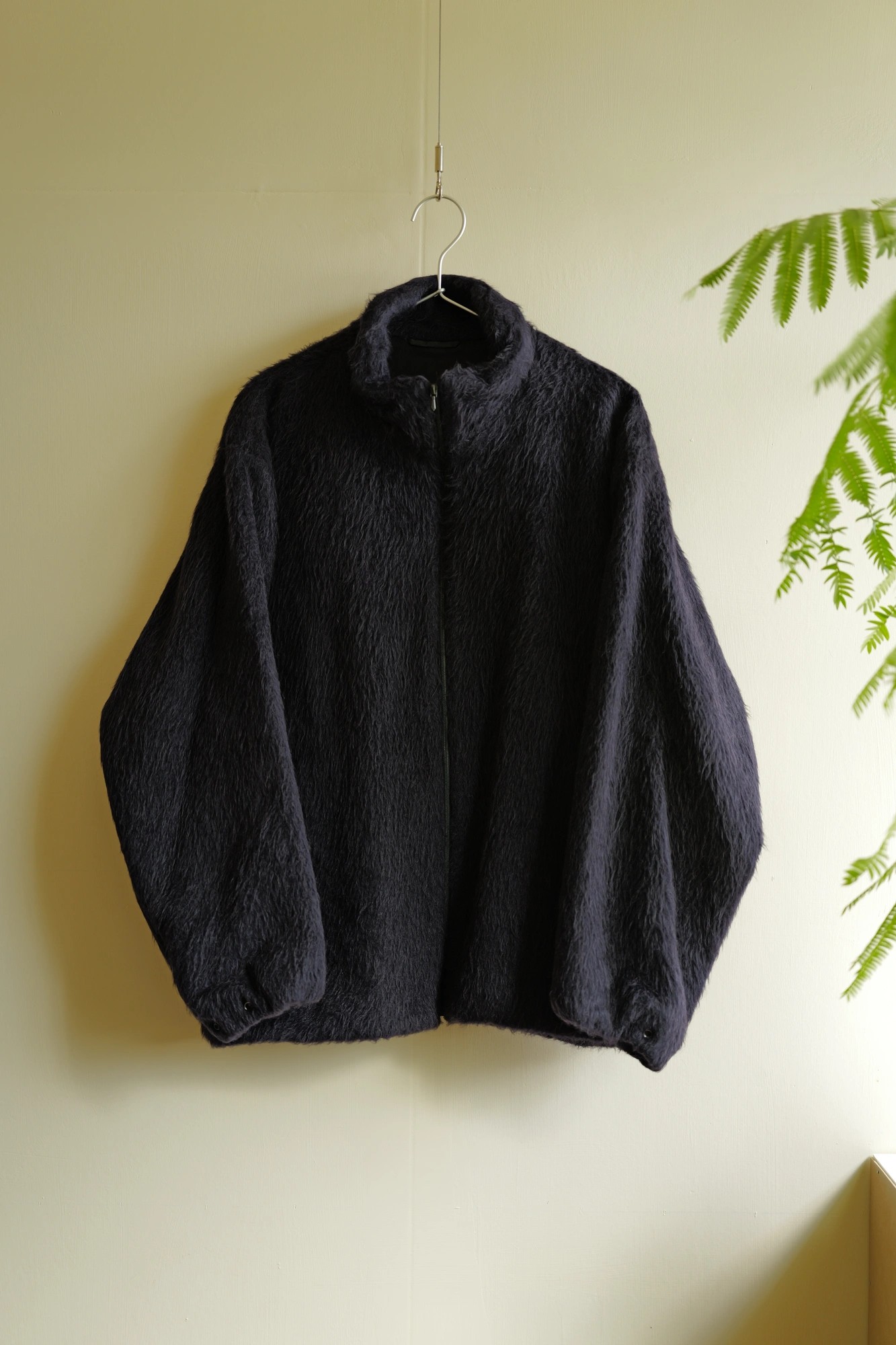 COMOLI Camel Shaggy Jacket