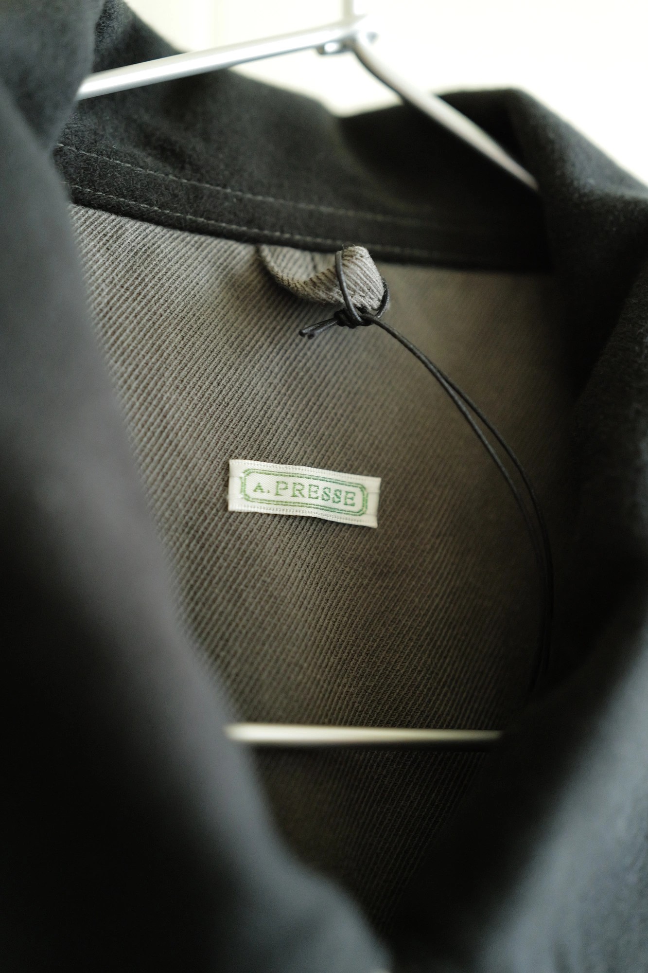 A.PRESSE Vintage Silk Cotton Detroit Jacket — 4