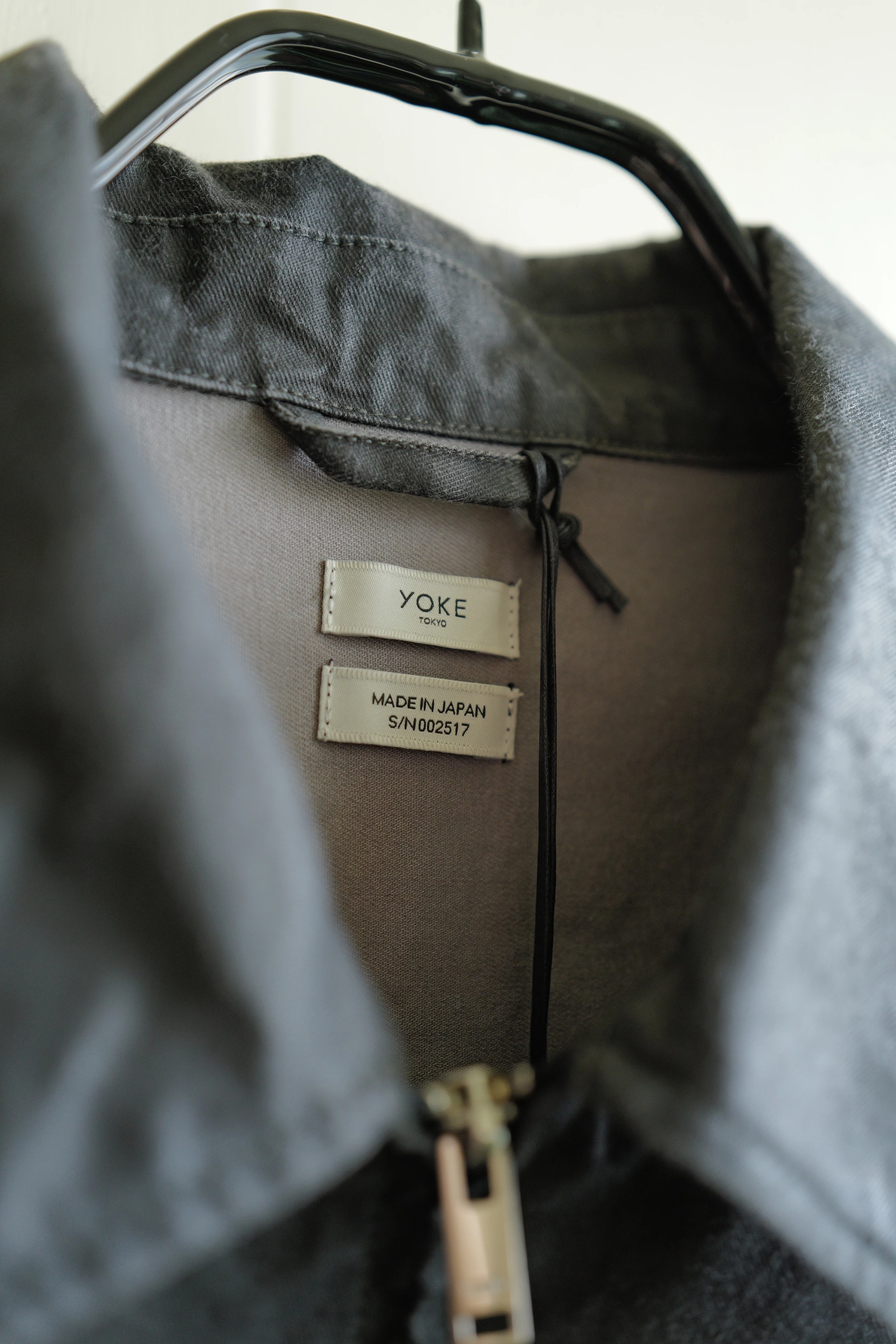 YOKE Coating Cotton Drizzler Jacket — 3