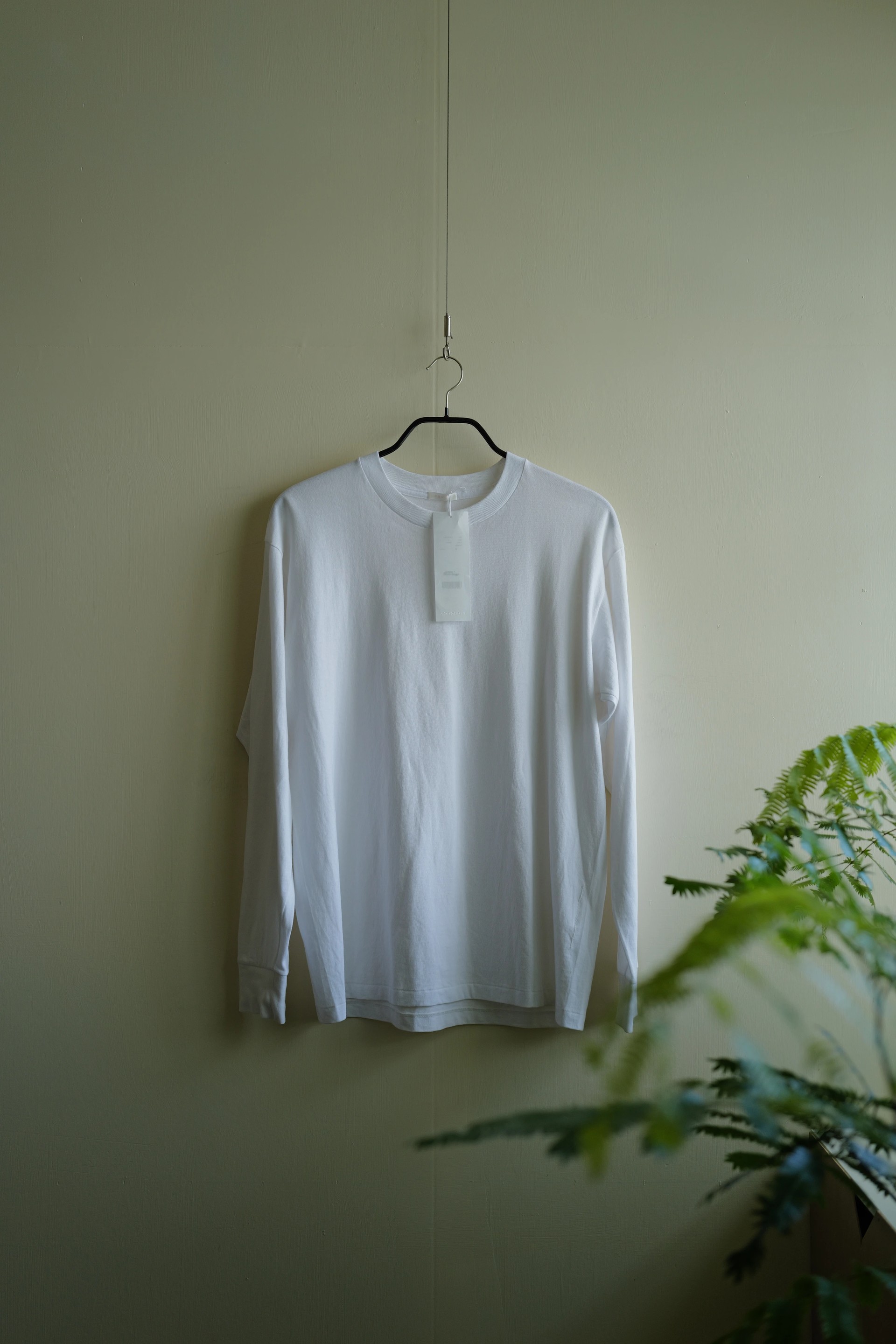 Comoli Cotton Jersey Long Sleeve T-Shirt — 1