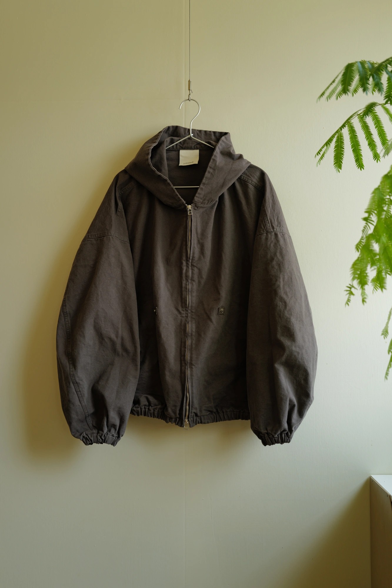 refomed "KINCHAKU" DUCK HOODE — 7
