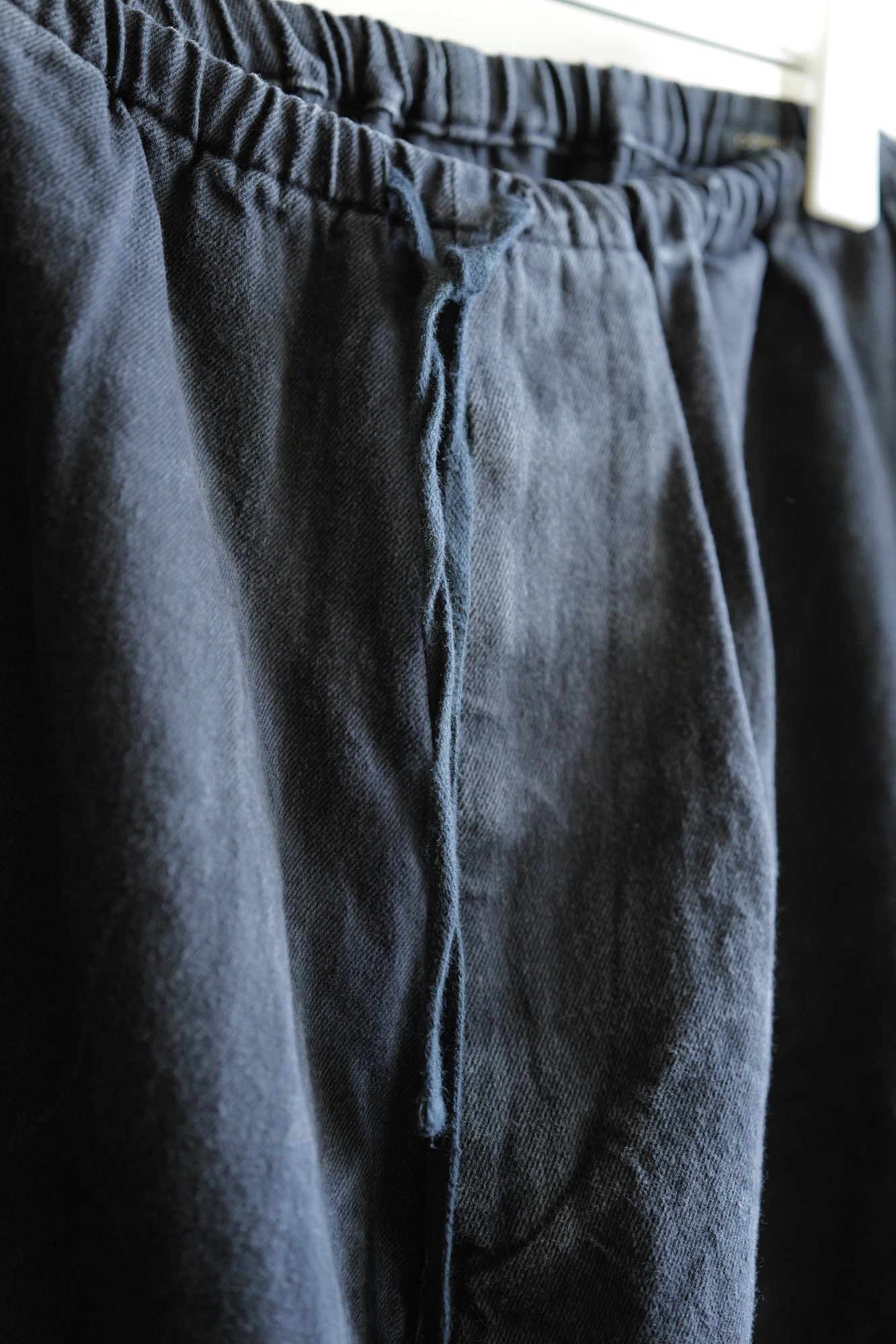 COMOLI Black Drill 6P Pants — 6