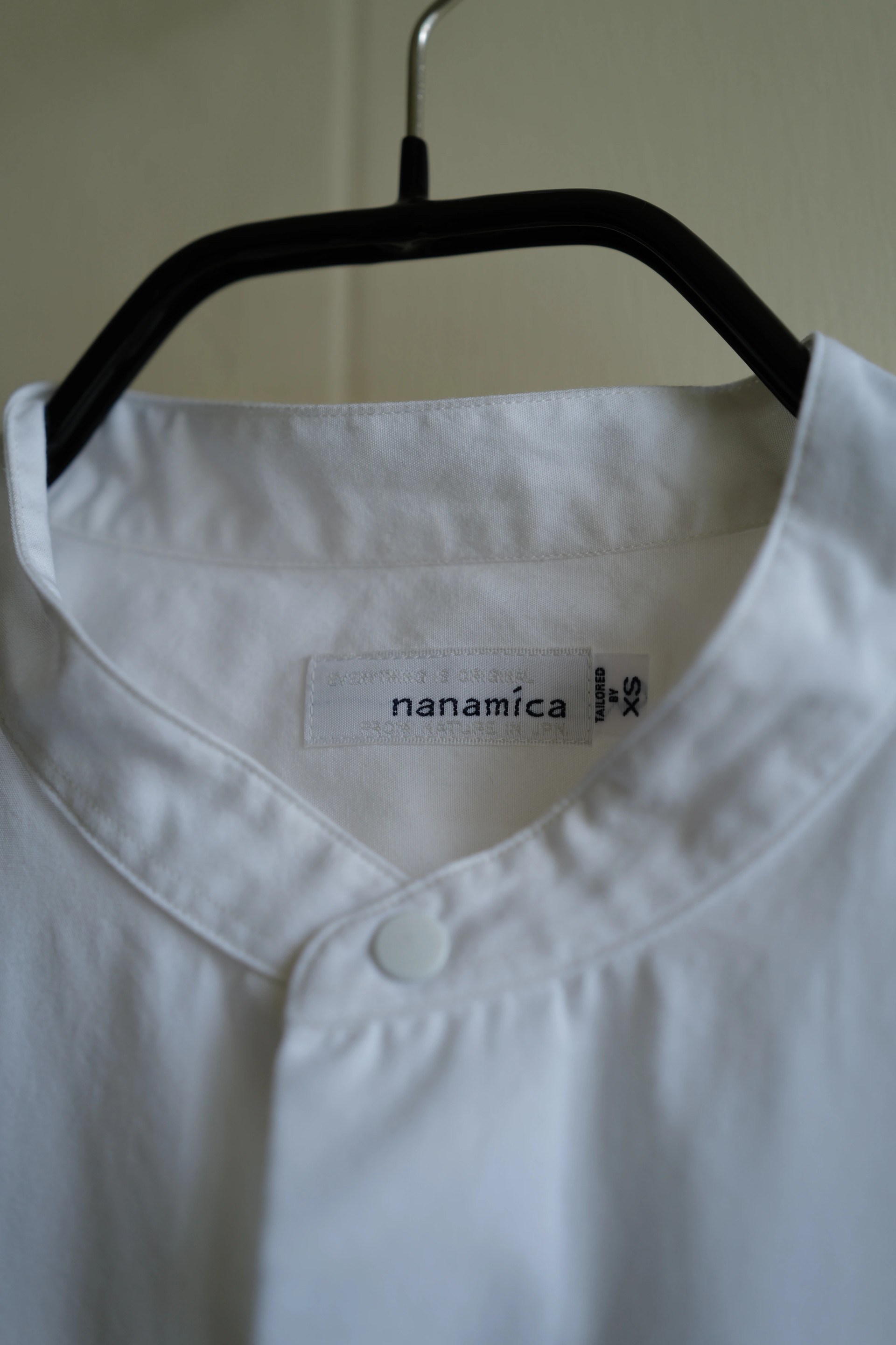 nanamica Band Collar Wind Shirt — 3