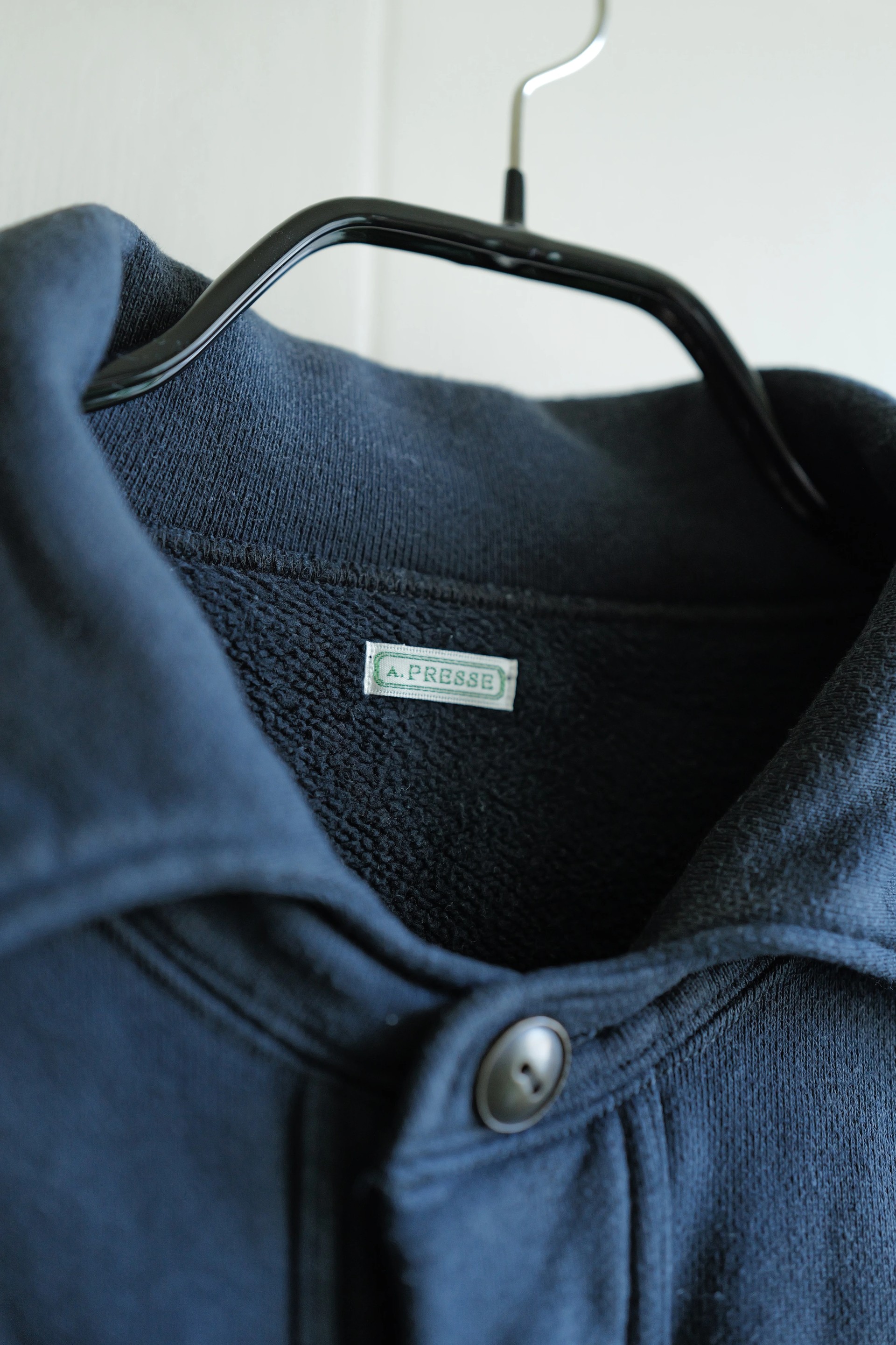 A.PRESSE Vintage Sweat Cardigan — 2