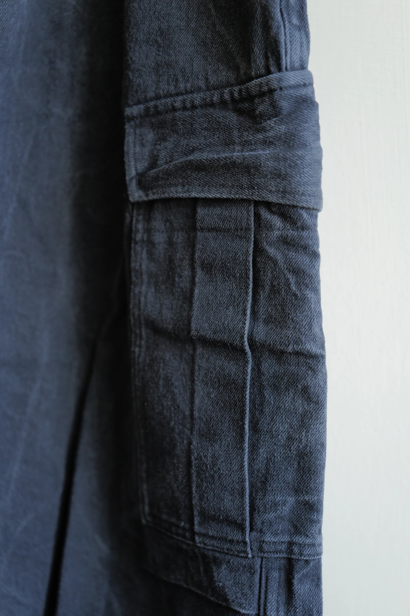 COMOLI Black Drill 6P Pants — 5