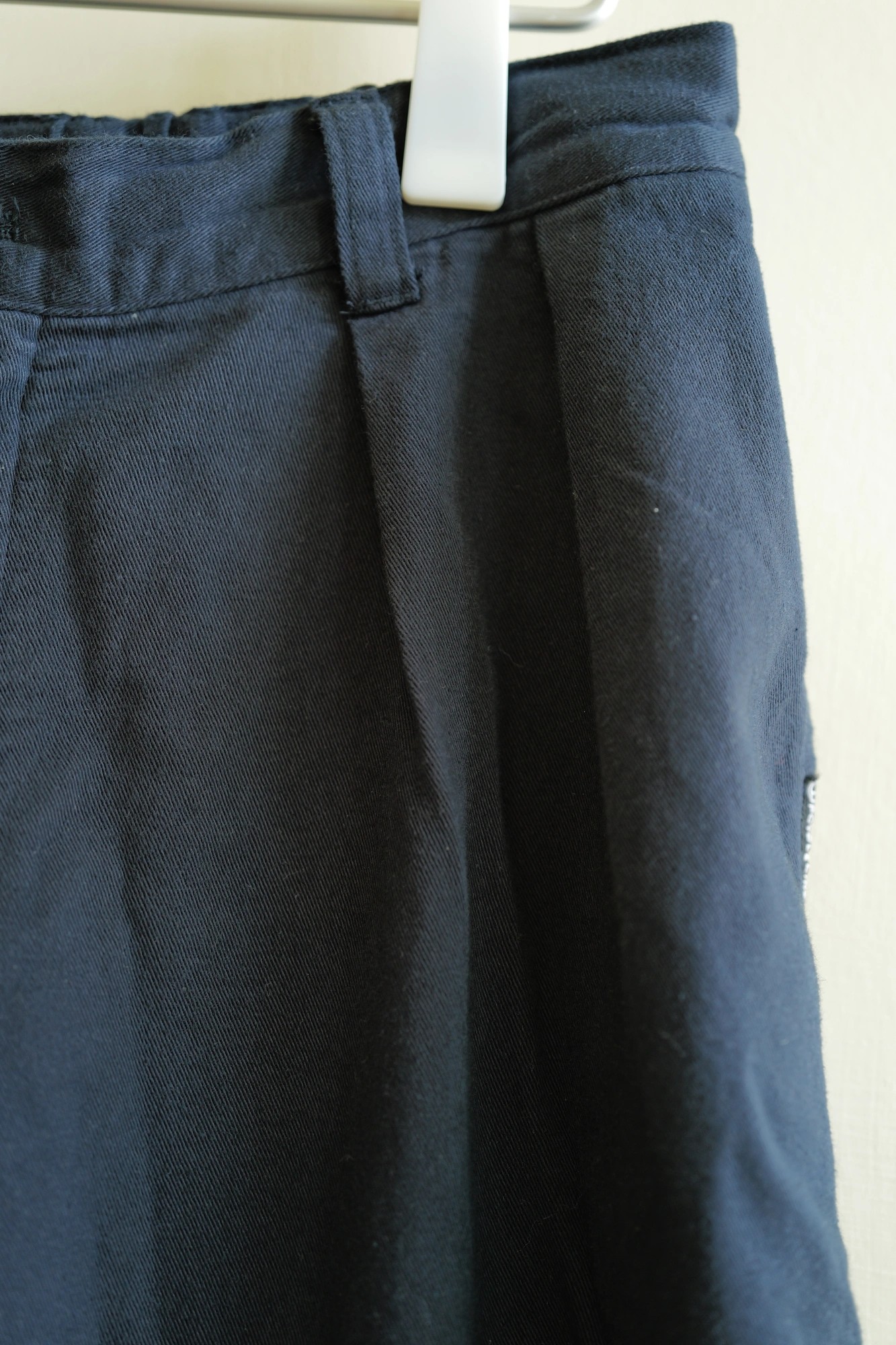 Confect UpcycleLino Cotton Linen Chino Wide Leg Pleated Pants — 2