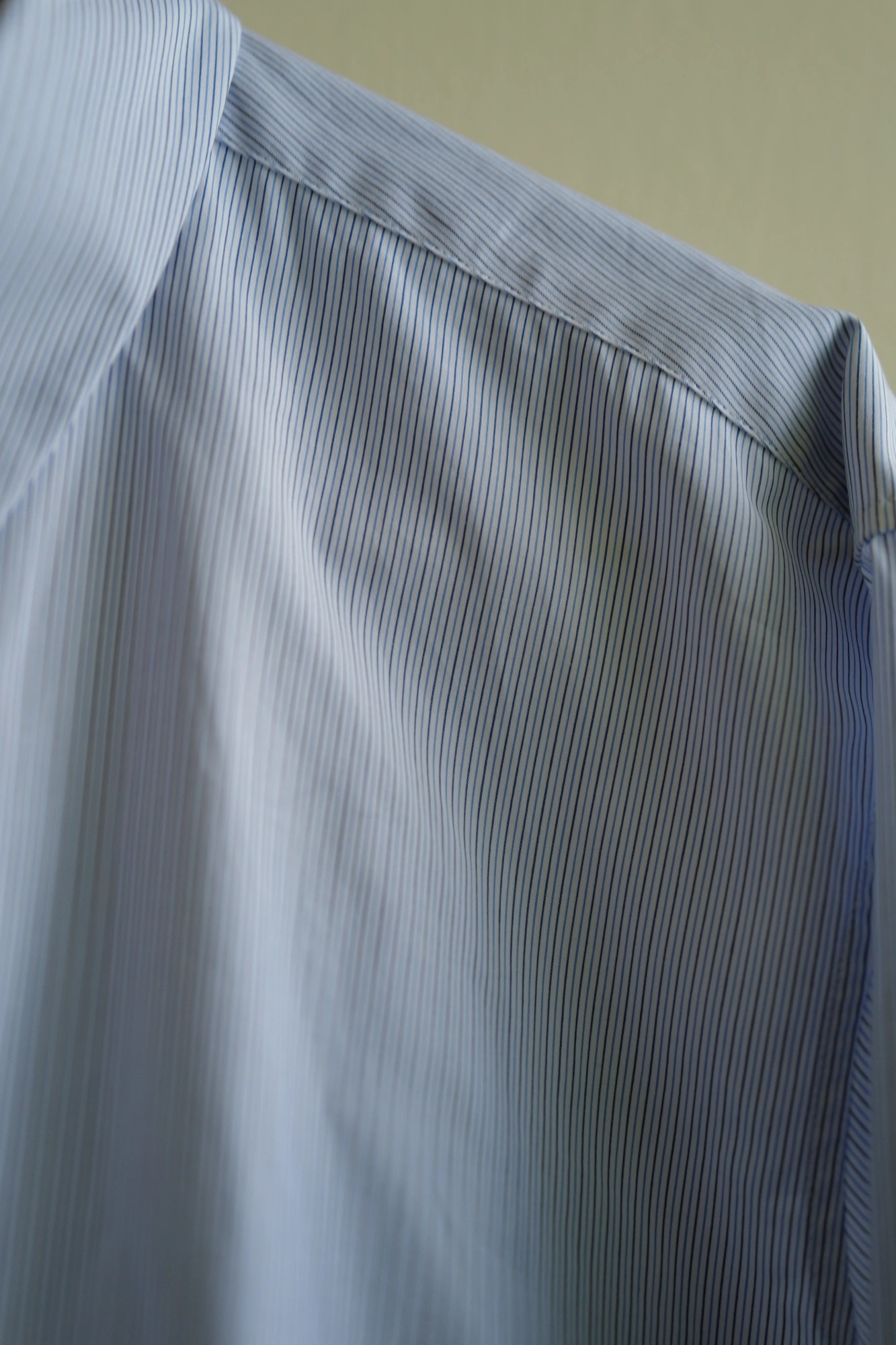 ATON GIZA STRIPE STANDARD SHIRT — 3