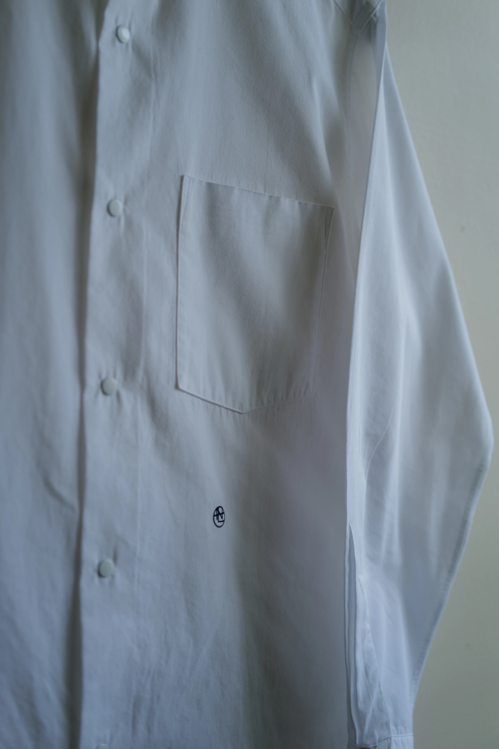 nanamica Band Collar Wind Shirt — 2