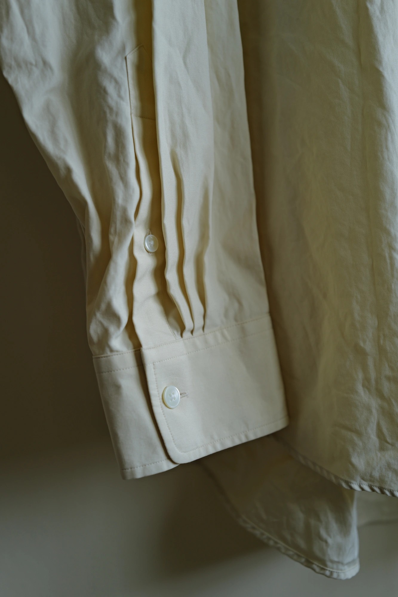 AURALEE Washed Finx Twill Shirt — 3