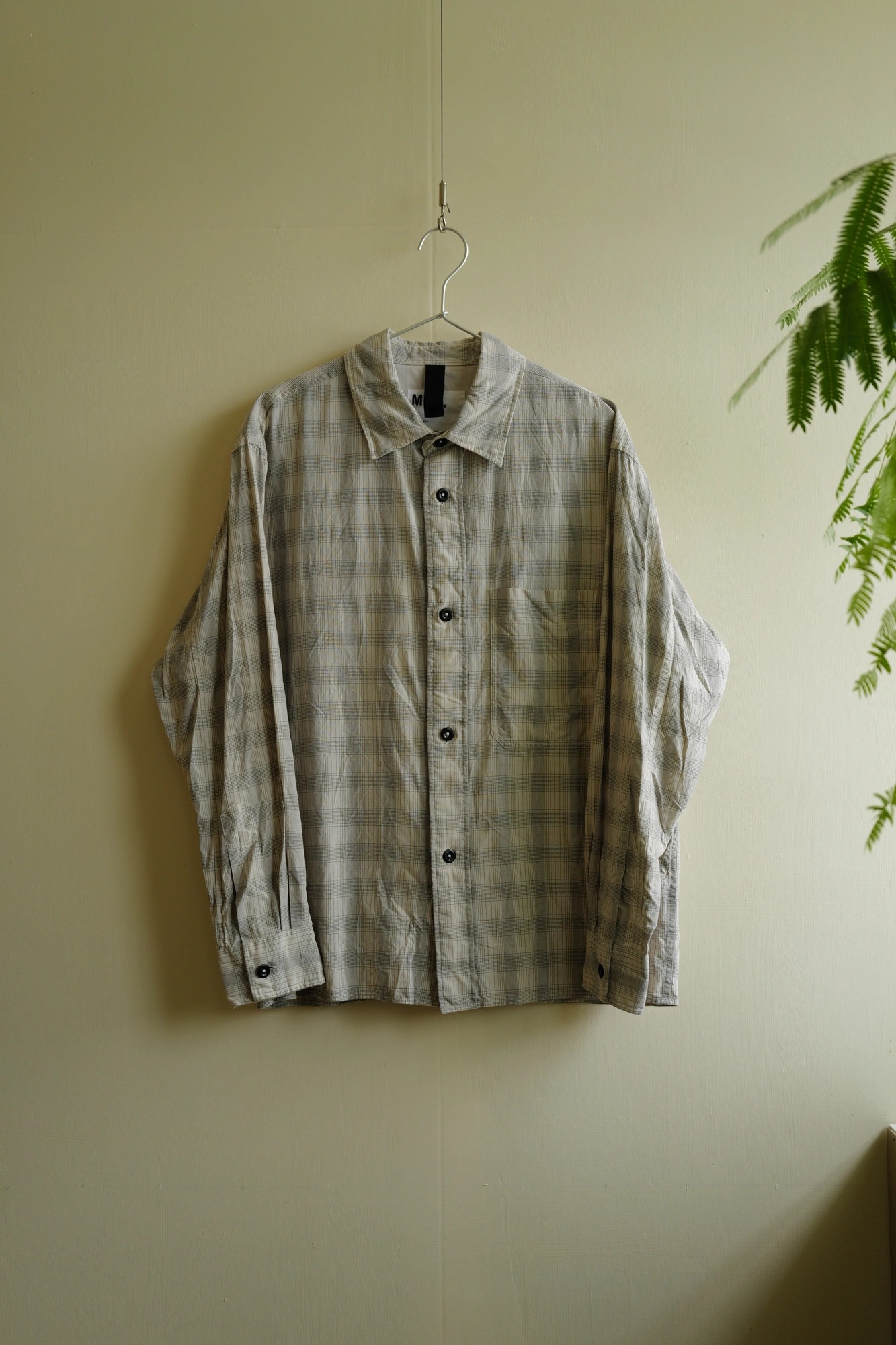 MHL WORKWEAR CHECK COTTON SHIRTING