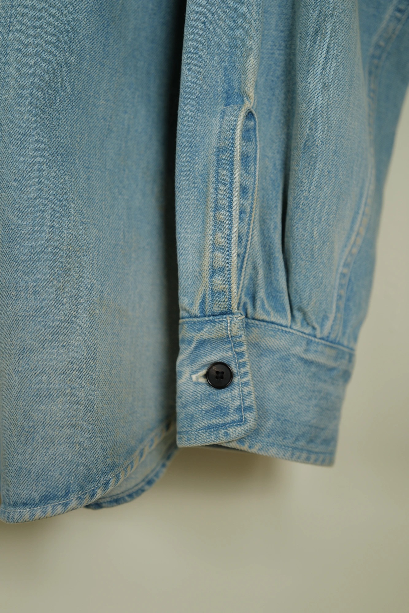 A.PRESSE Vintage Denim CPO Shirt — 6