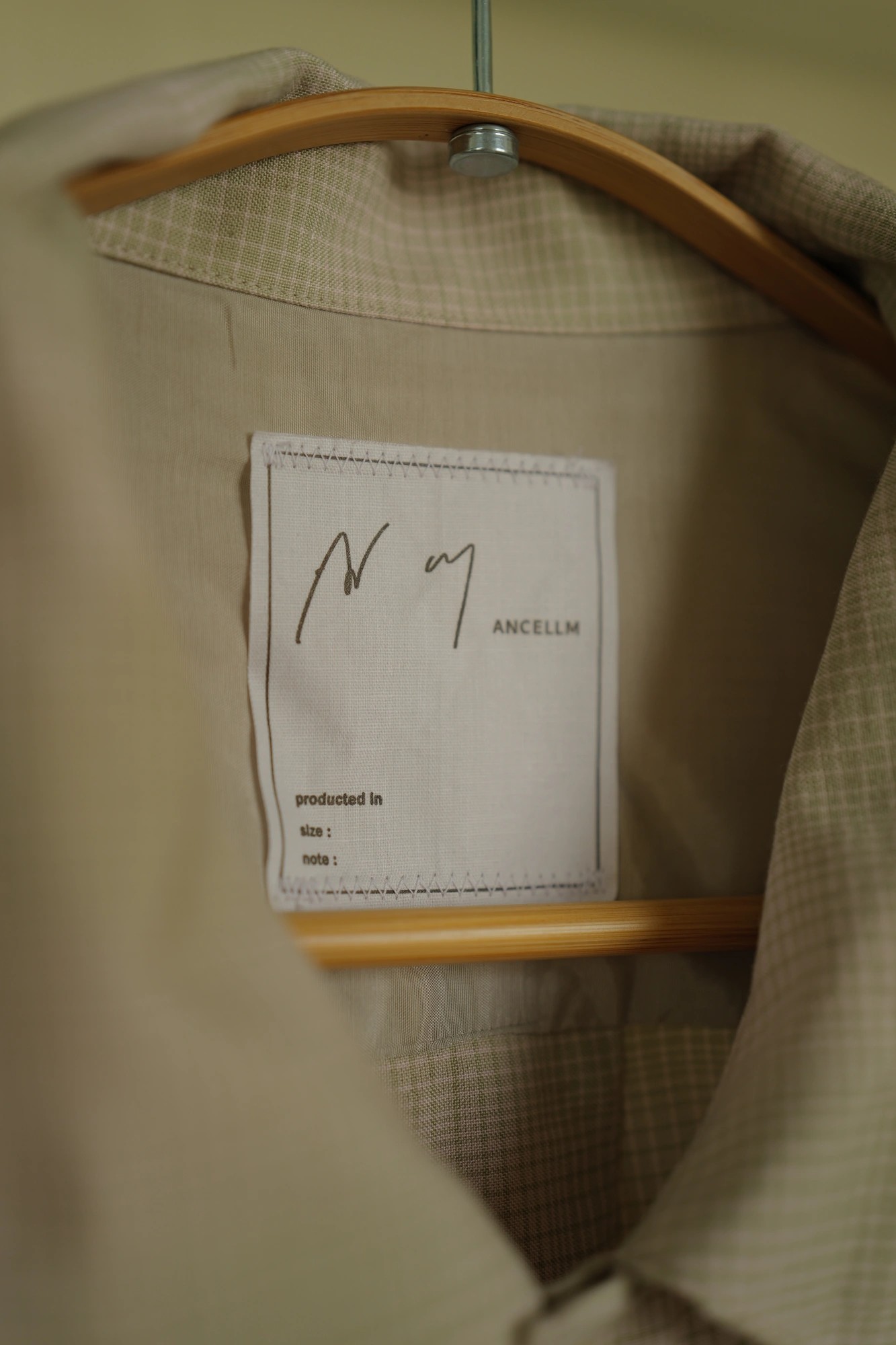 ANCELLM OMBRECHECK SHIRT — 2