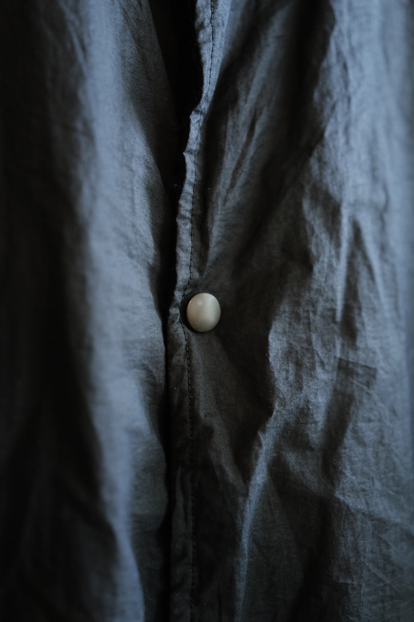 COMOLI Cotton Nylon Coach Jacket — 6