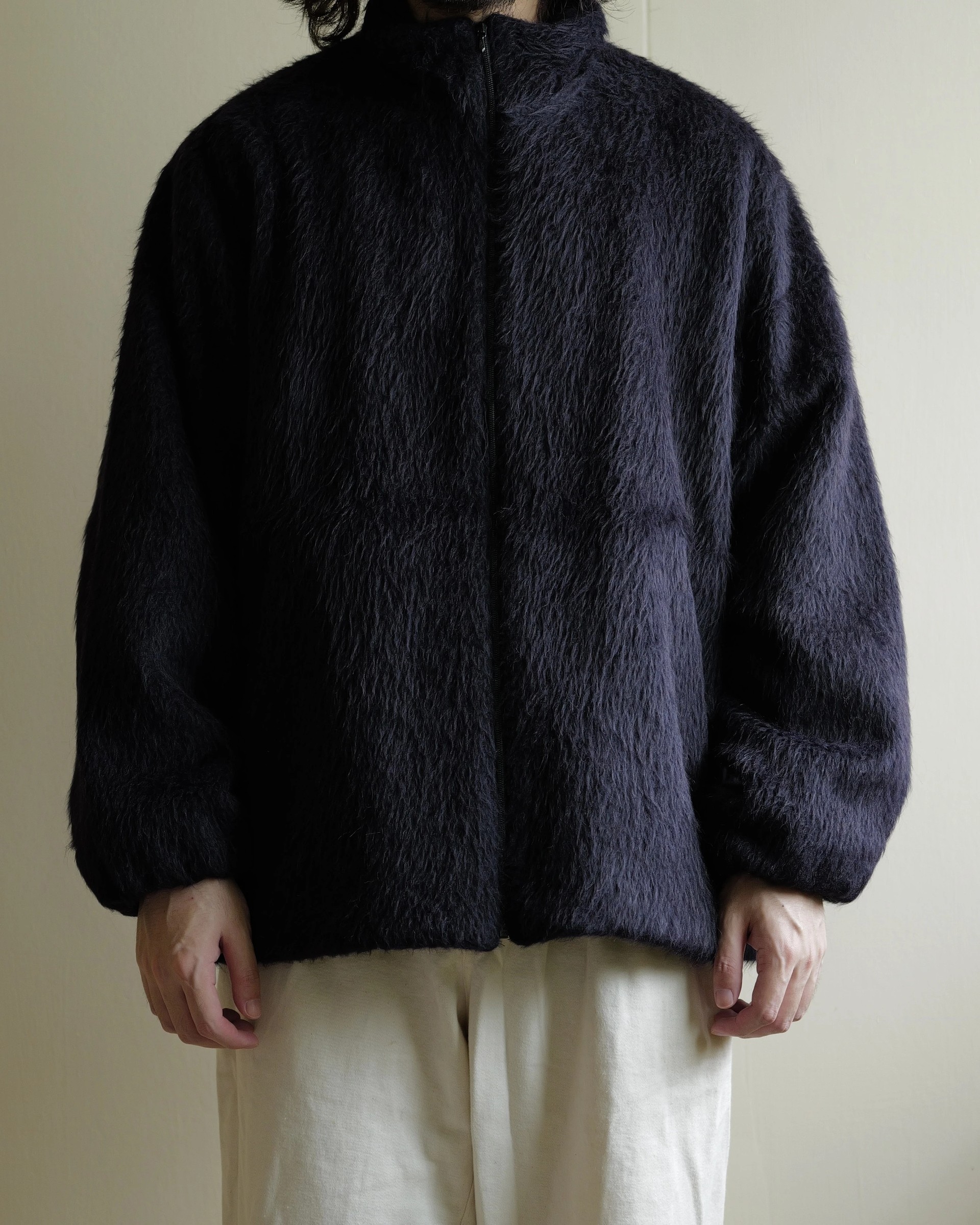 COMOLI Camel Shaggy Jacket - 實穿