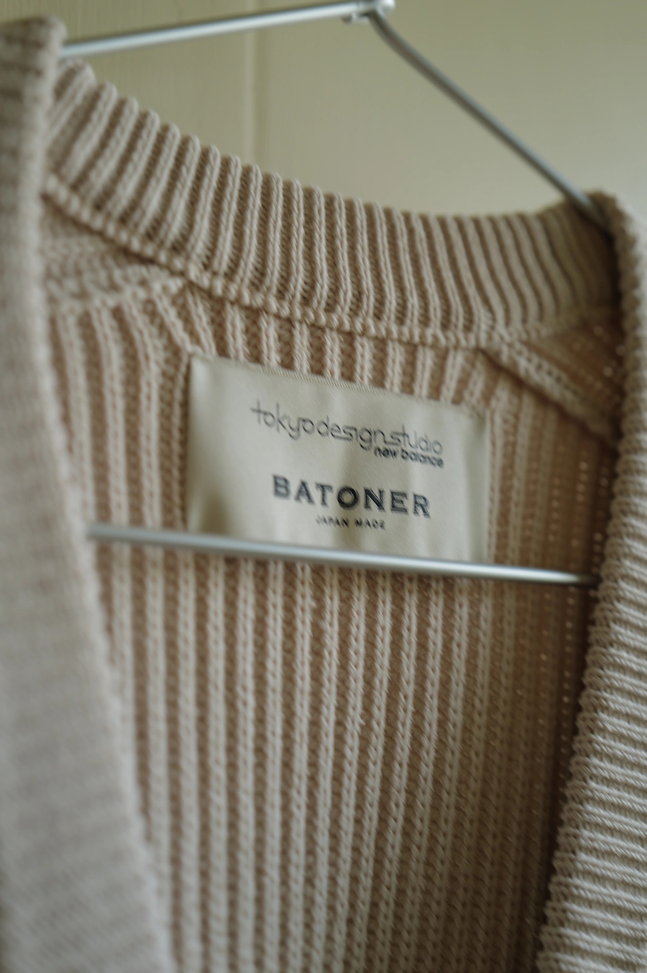 BATONER x TOKYO DESIGN STUDIO New Balance 7G Cardigan — 2