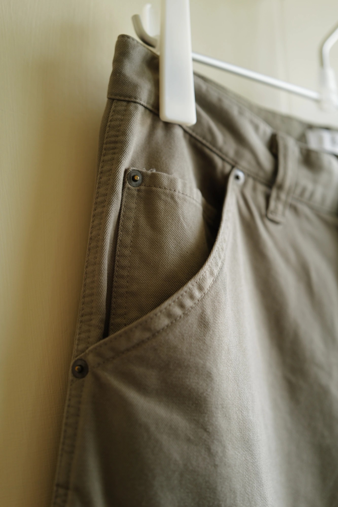 Cornier GARMENT DYED FINX/ZIMBABWE COTTON TWILL PAINTER PANTS — 2