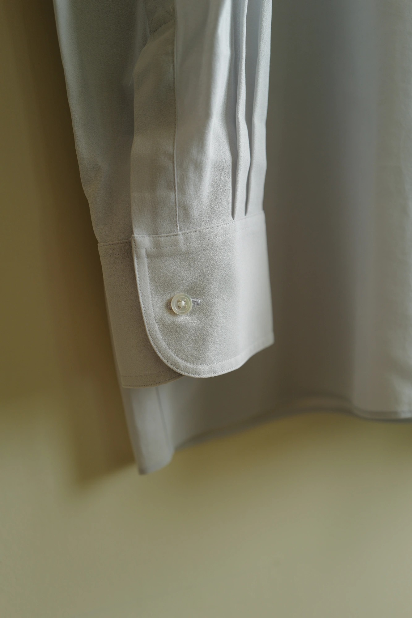 AURALEE Shuttle Georgette Cloth P/O Shirts — 4