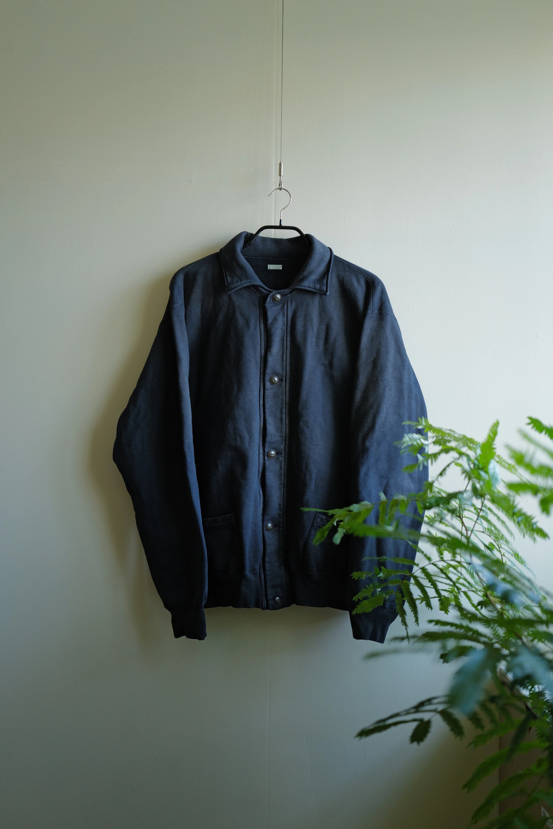 A.PRESSE Vintage Sweat Cardigan — 1