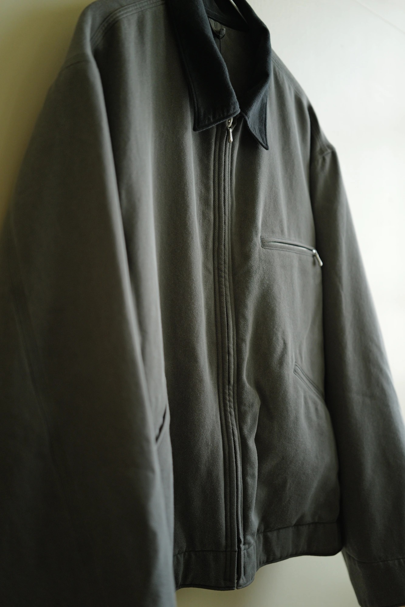 A.PRESSE Vintage Silk Cotton Detroit Jacket — 8
