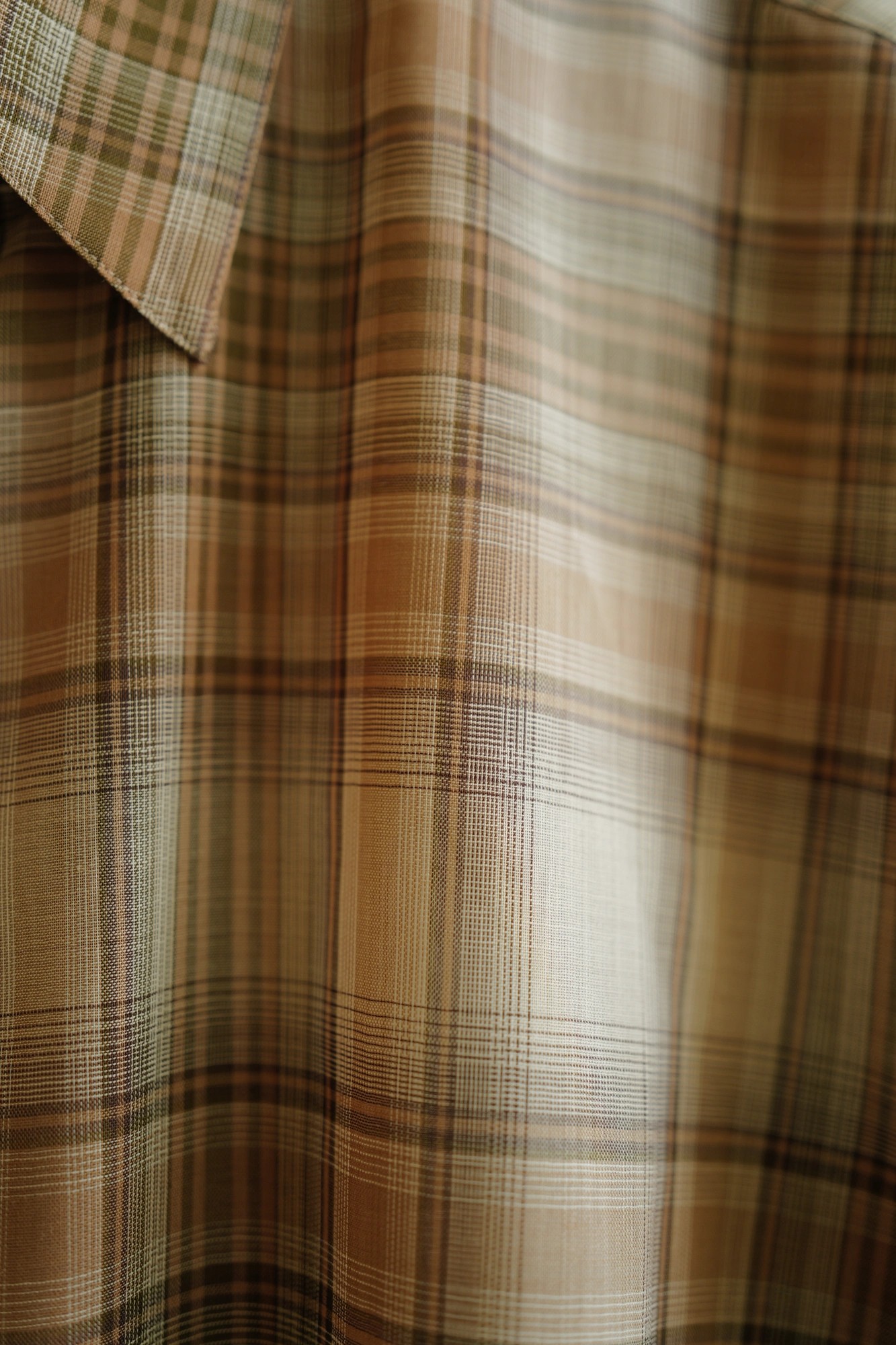 AURALEE WOOL RECYCLED POLYESTER CLOTH SHIRTS — 3