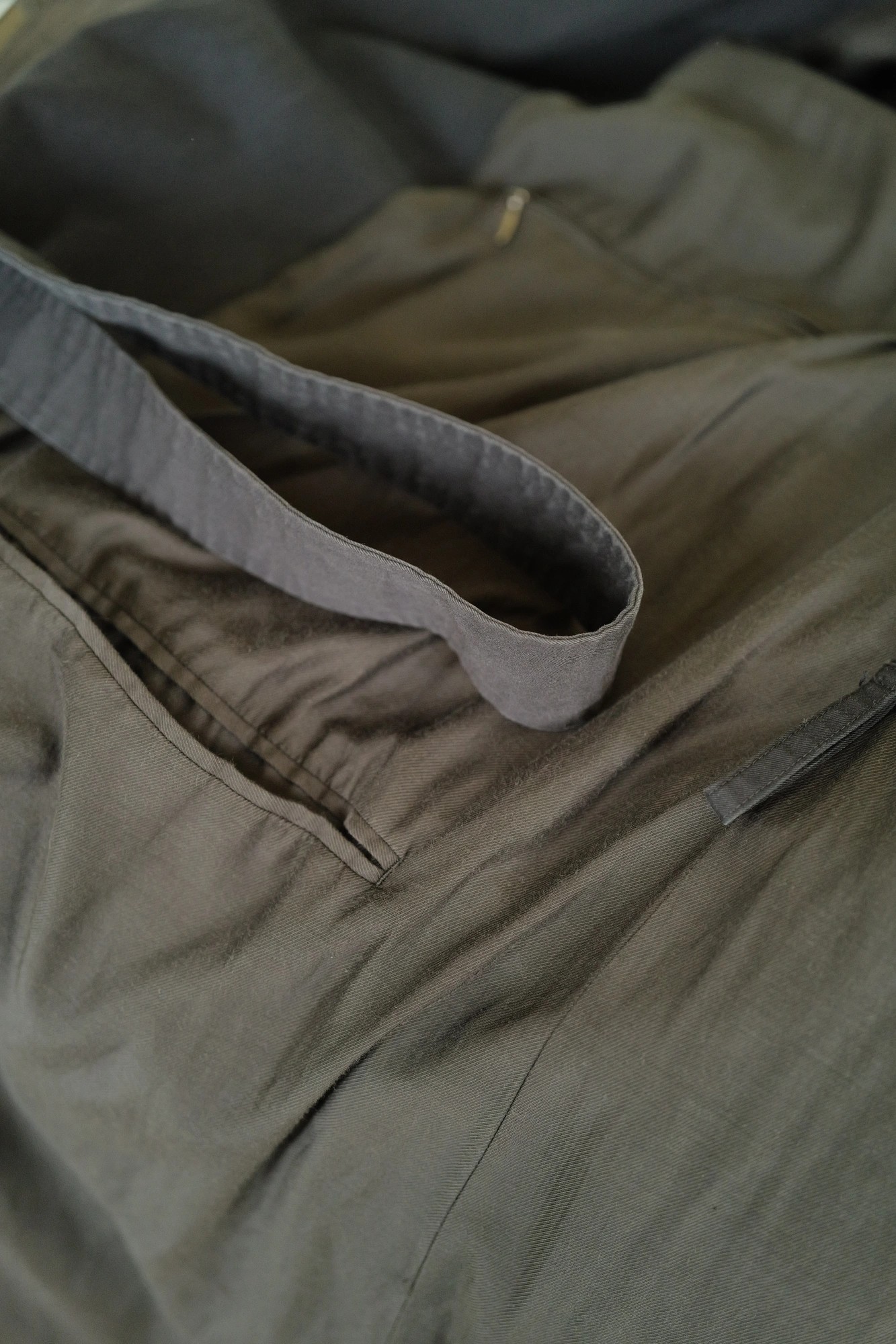 COMOLI Washed Tielocken Coat — 6