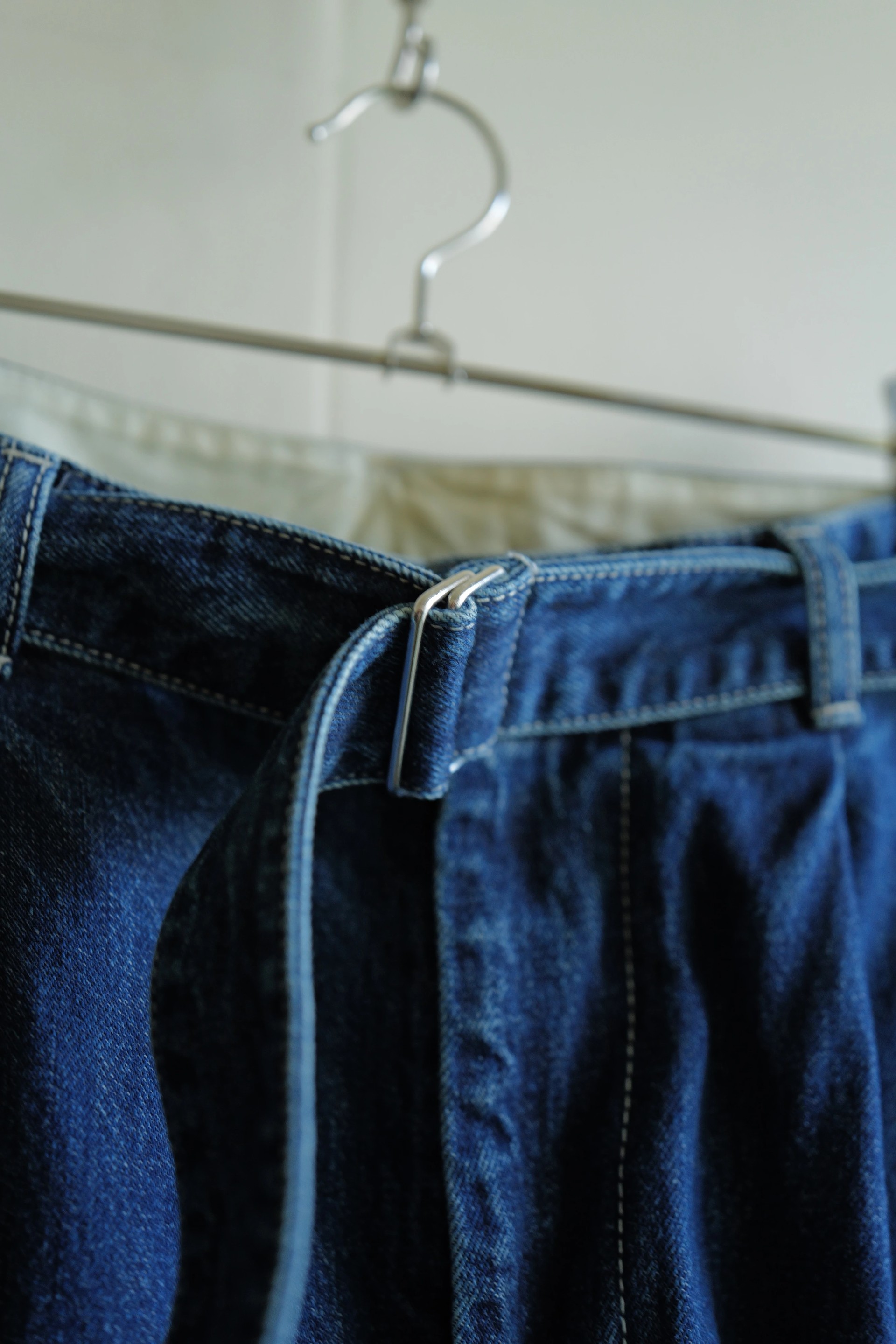 Graphpaper Selvage Denim Belted Pants — 2