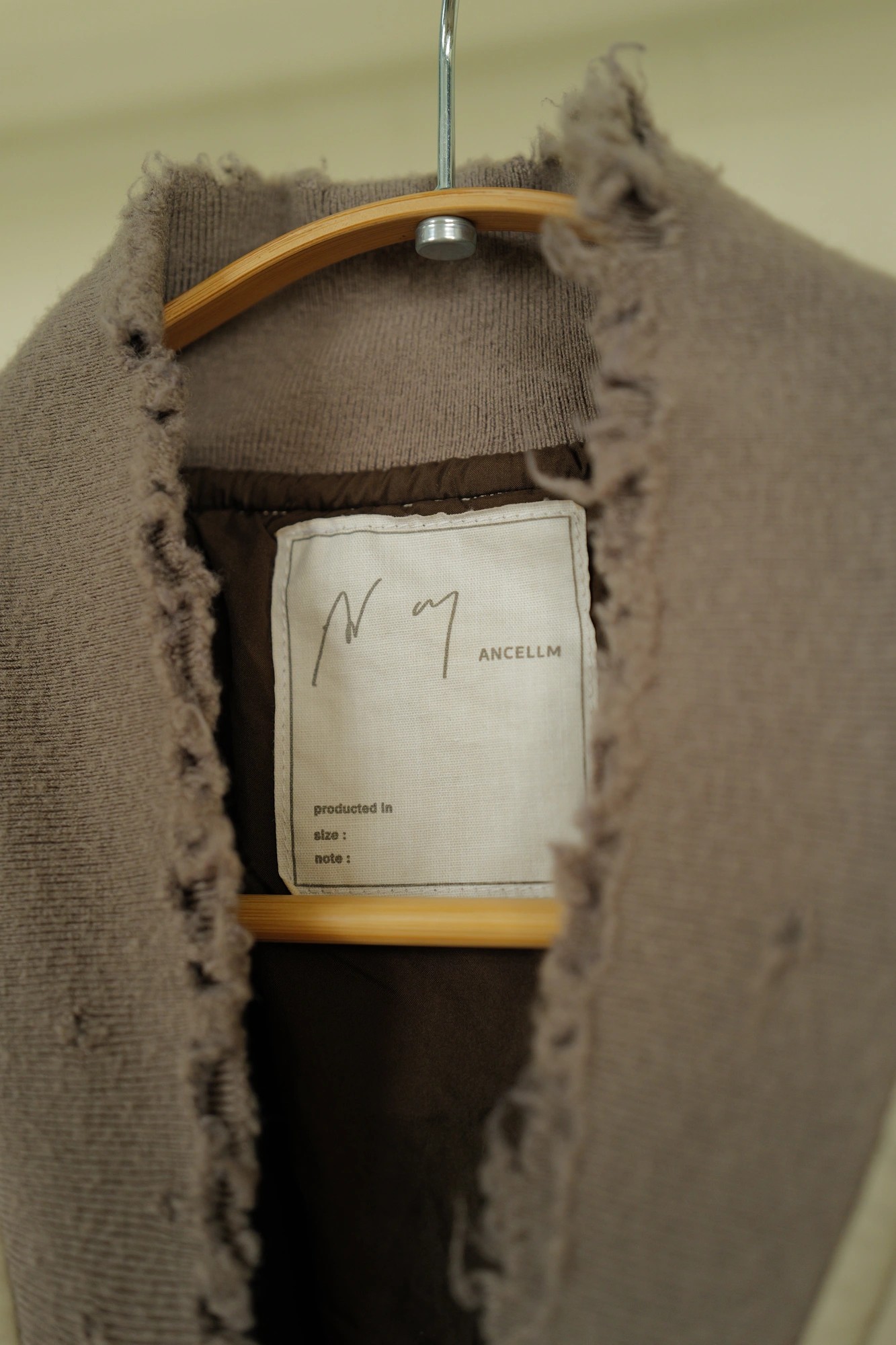 ANCELLM FADED BOMBER JACKET — 2