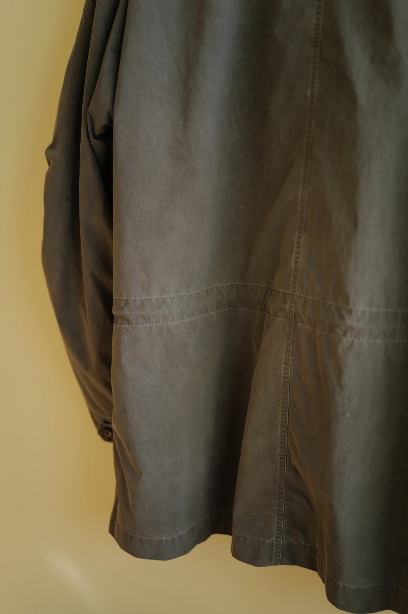 ATON PIGMENT AIR WEATHER SHORT MODS COAT — 6