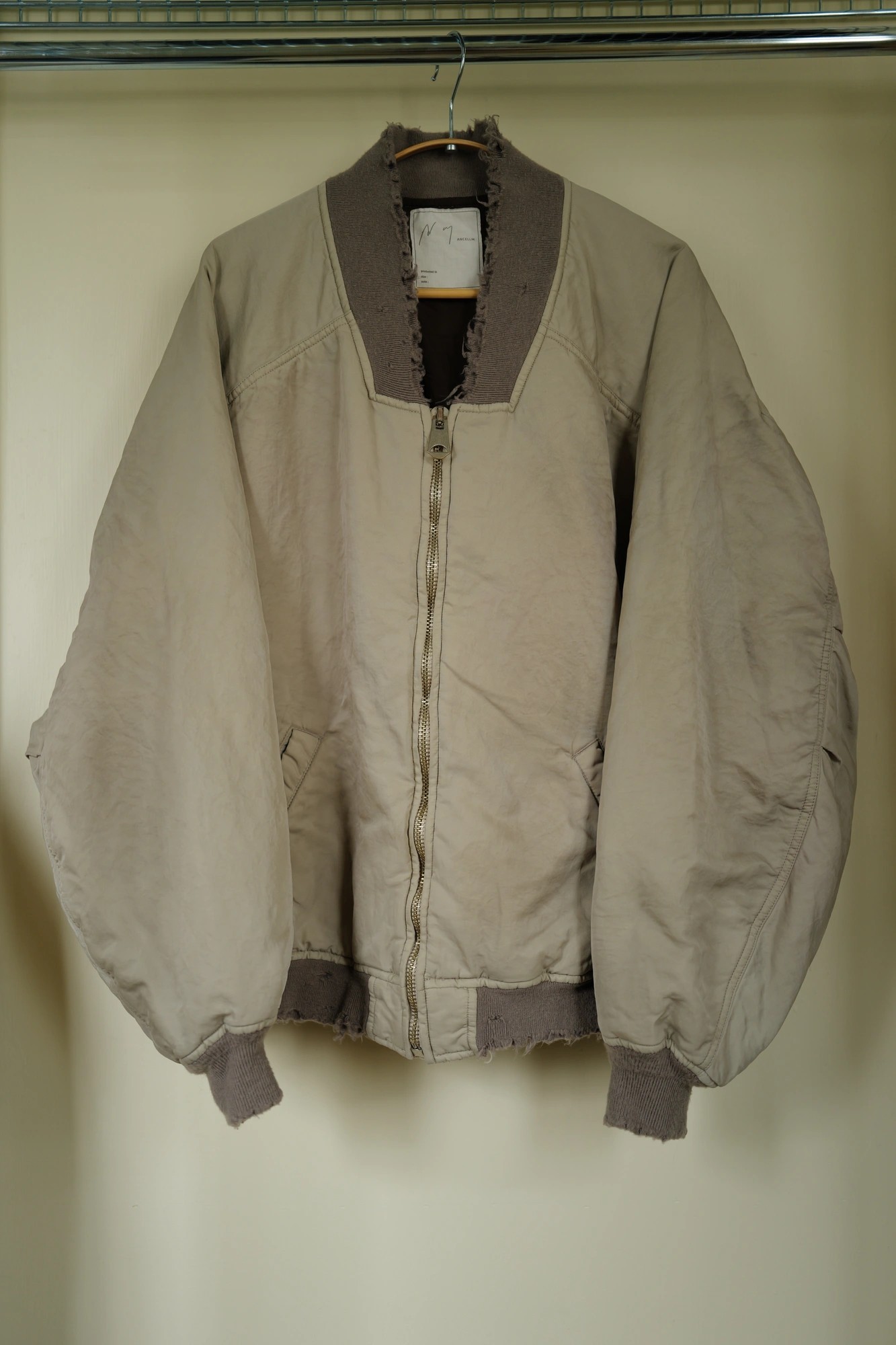 ANCELLM FADED BOMBER JACKET