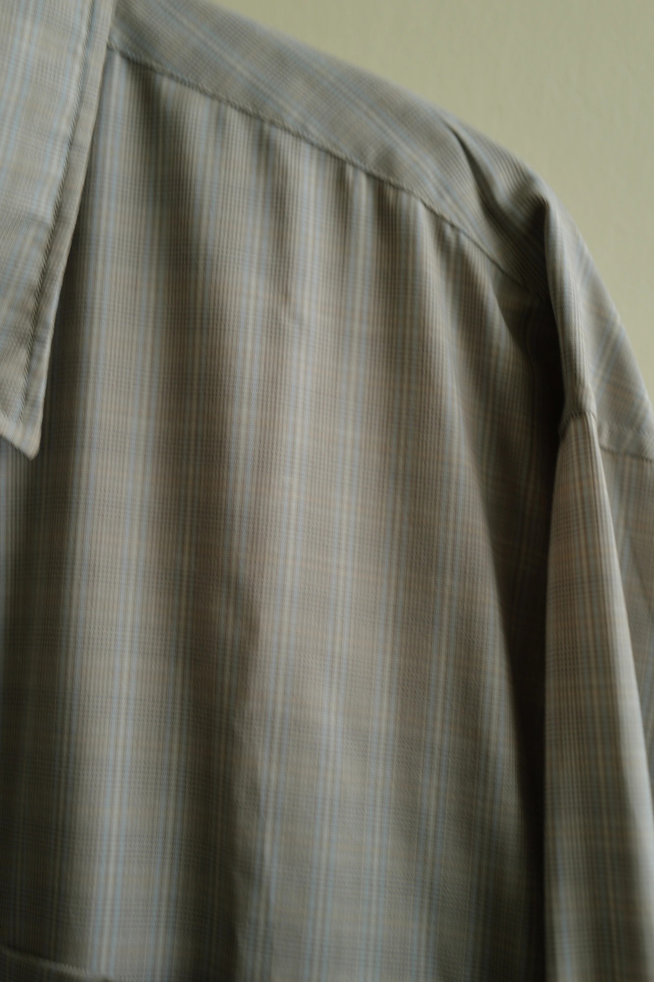 AURALEE Super Light Wool Check Shirts — 3
