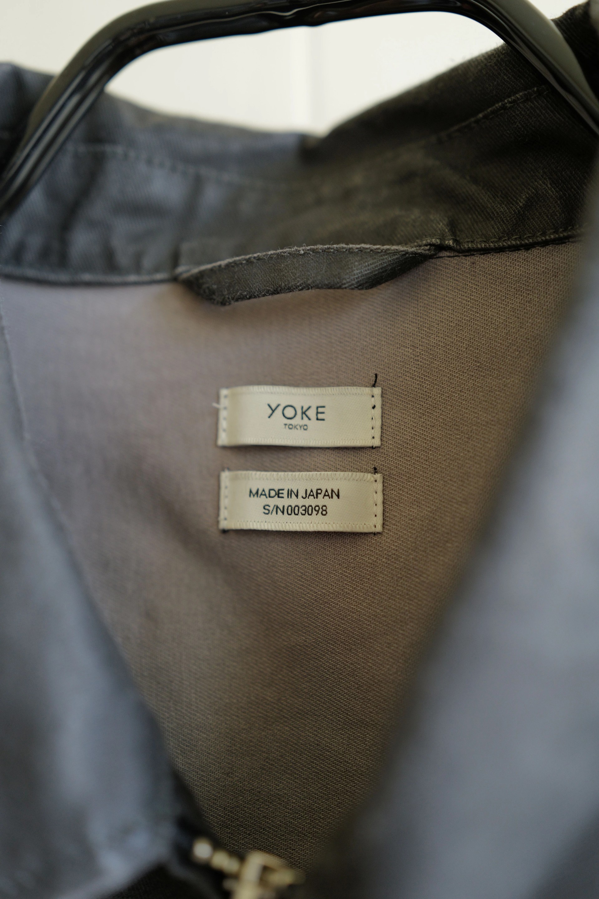 YOKE Coating Cotton Drizzler Jacket — 4