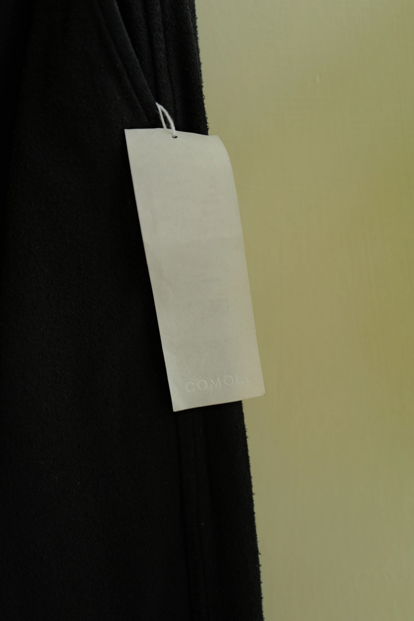 COMOLI Silk Nep Drawstring Pants — 4