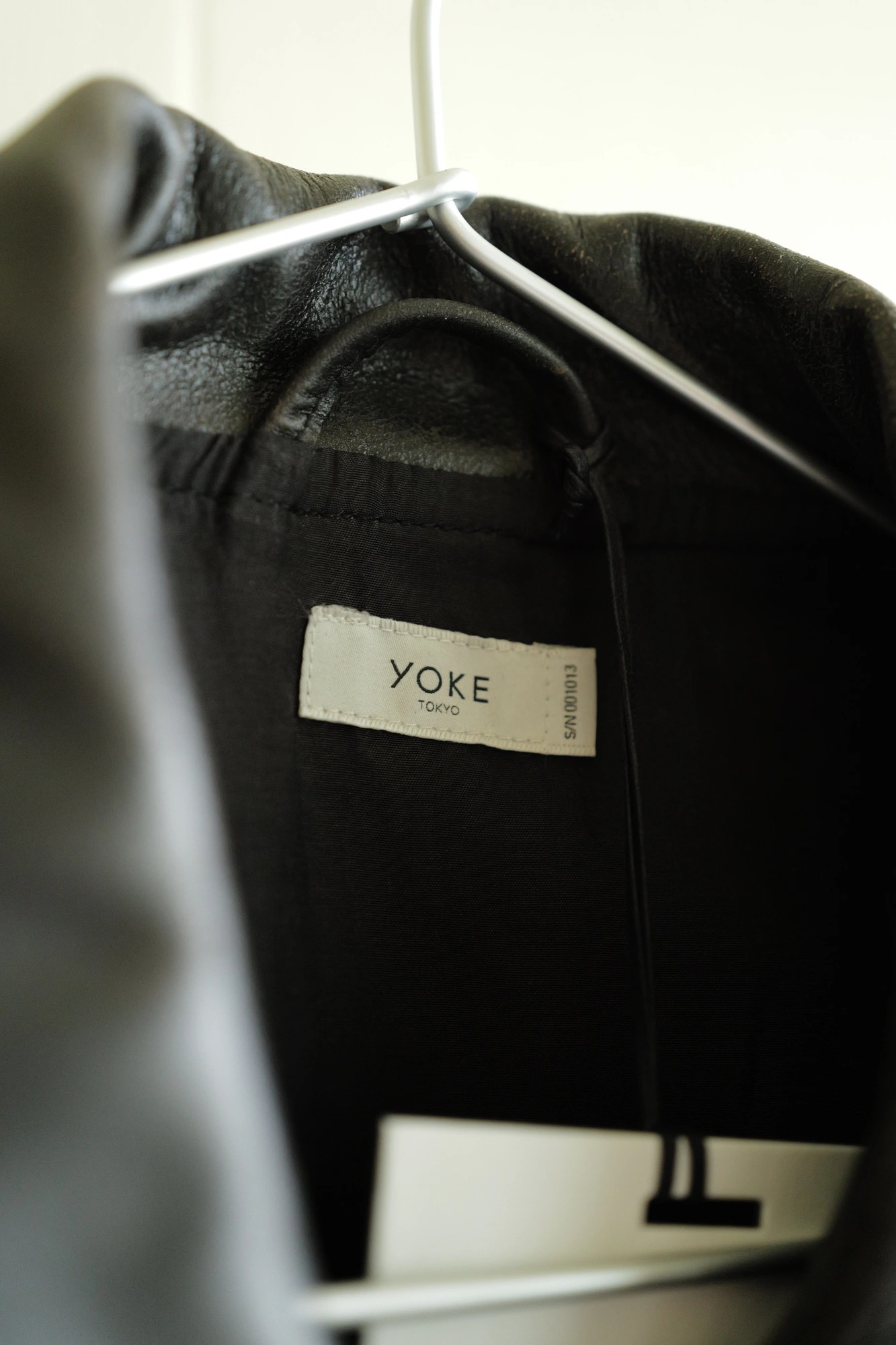 YOKE Cracked Leather Flight Jacket — 3