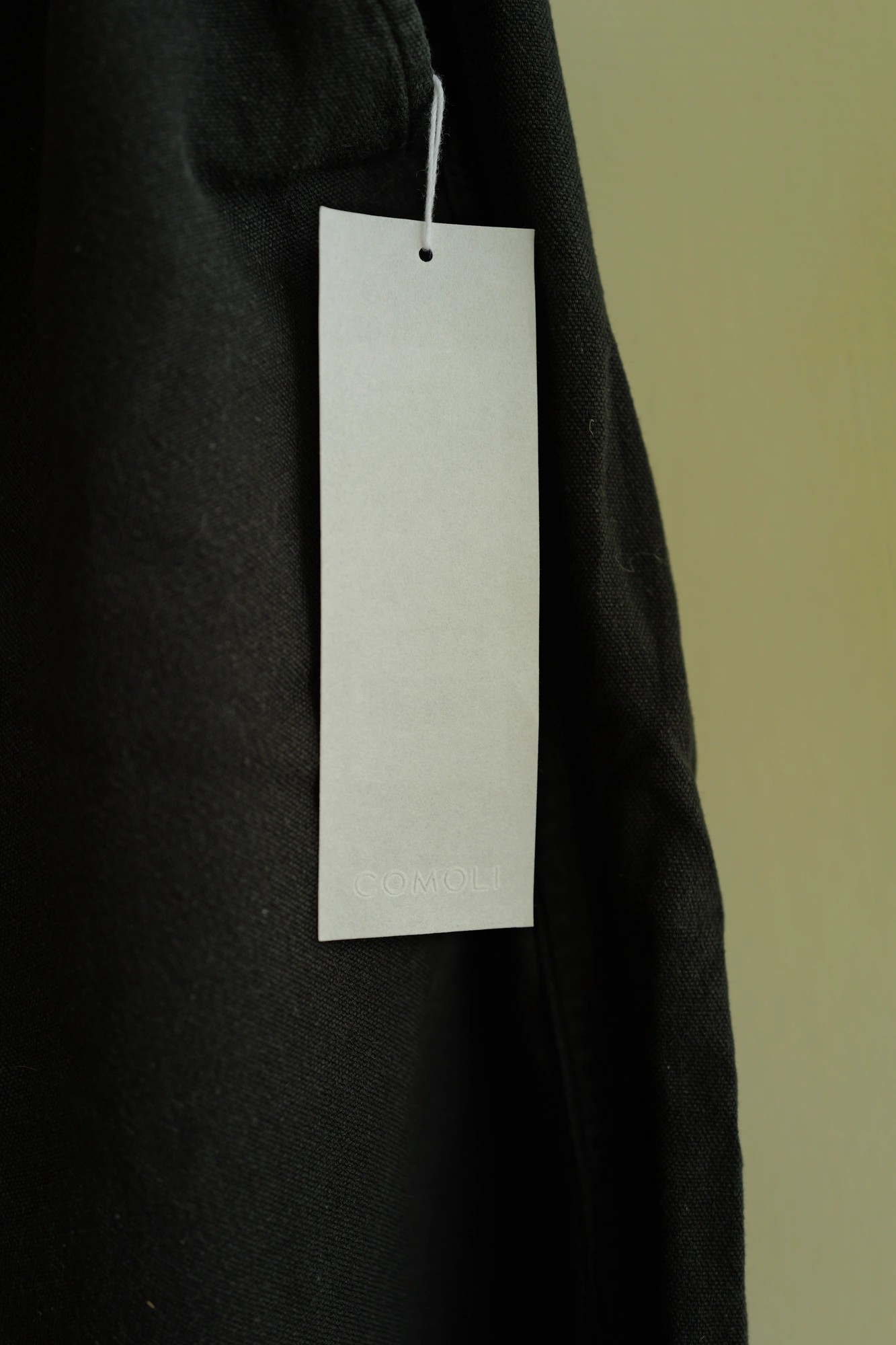 COMOLI Cotton Ducks Tapered Pants — 2