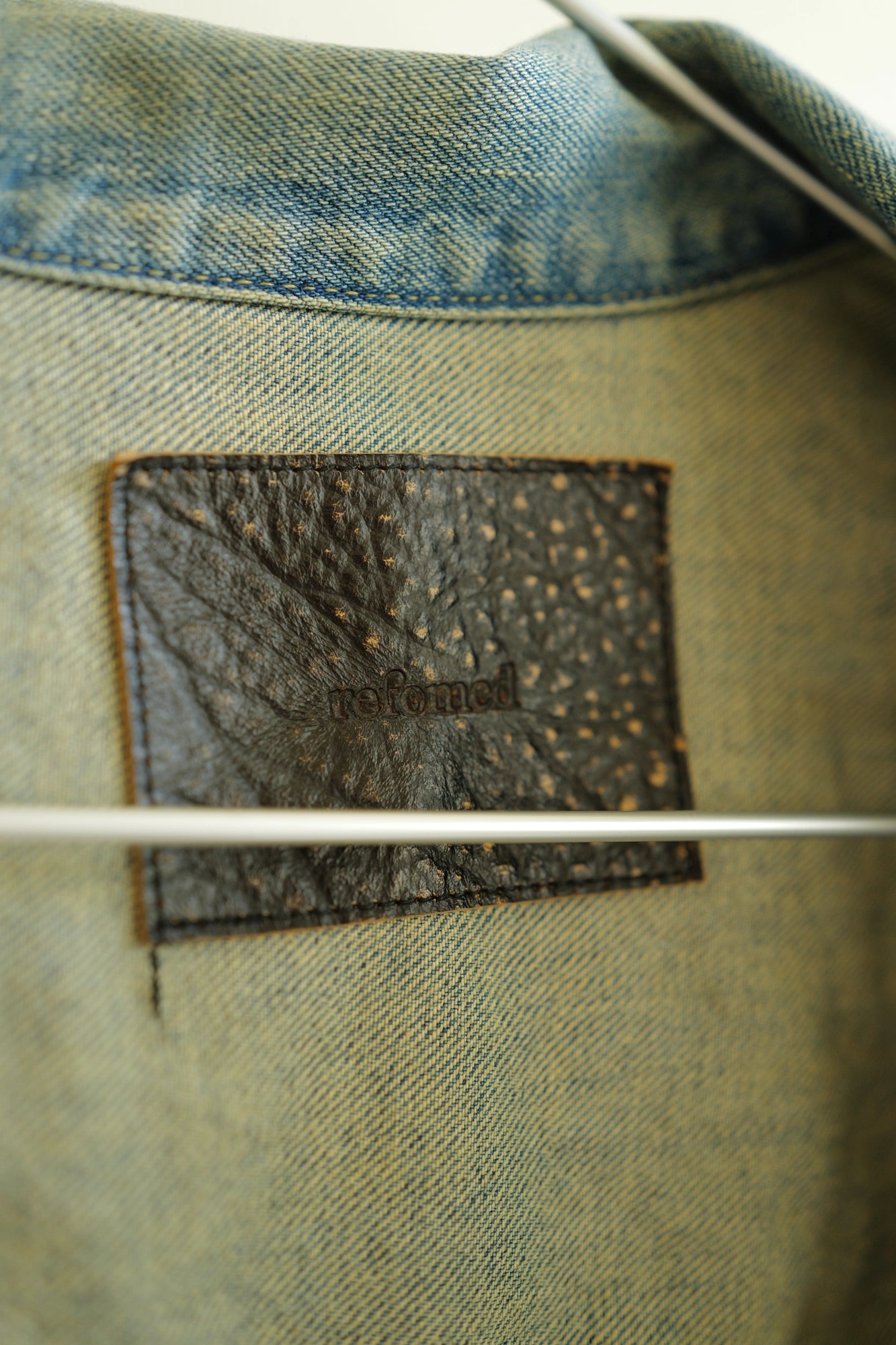 refomed OLD MAN DENIM JACKET "USED" — 3