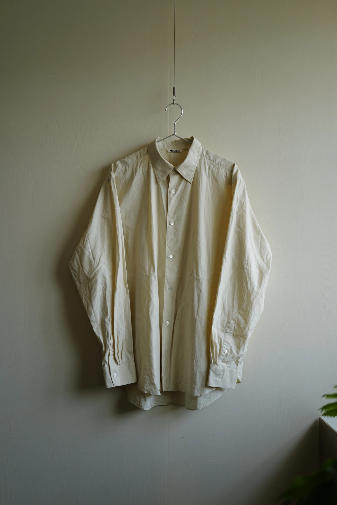 AURALEE Washed Finx Twill Shirt