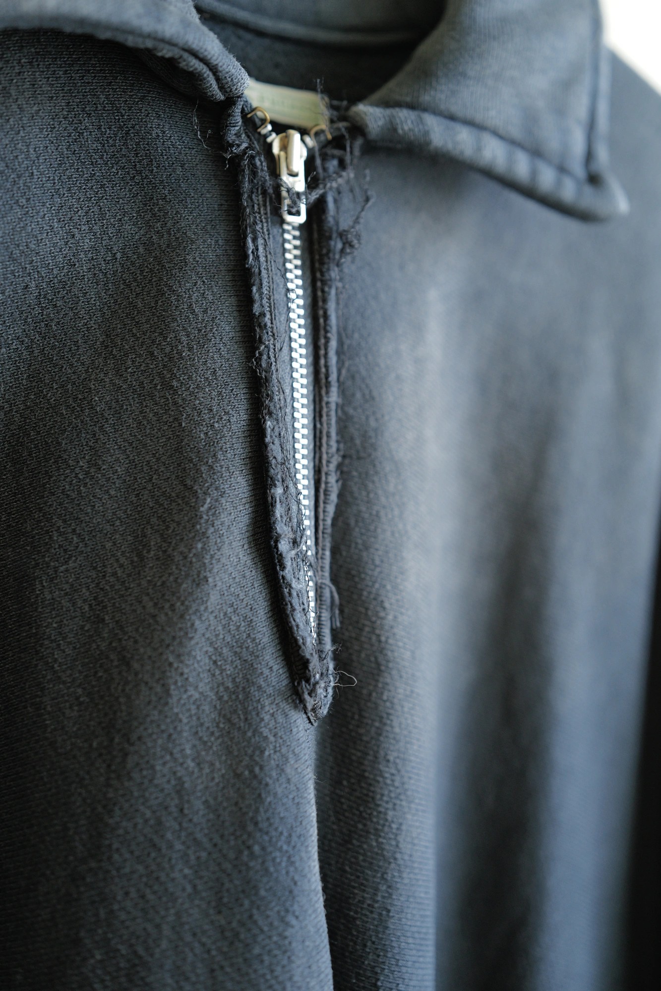 A.PRESSE Vintage Half Zip Sweatshirt — 3