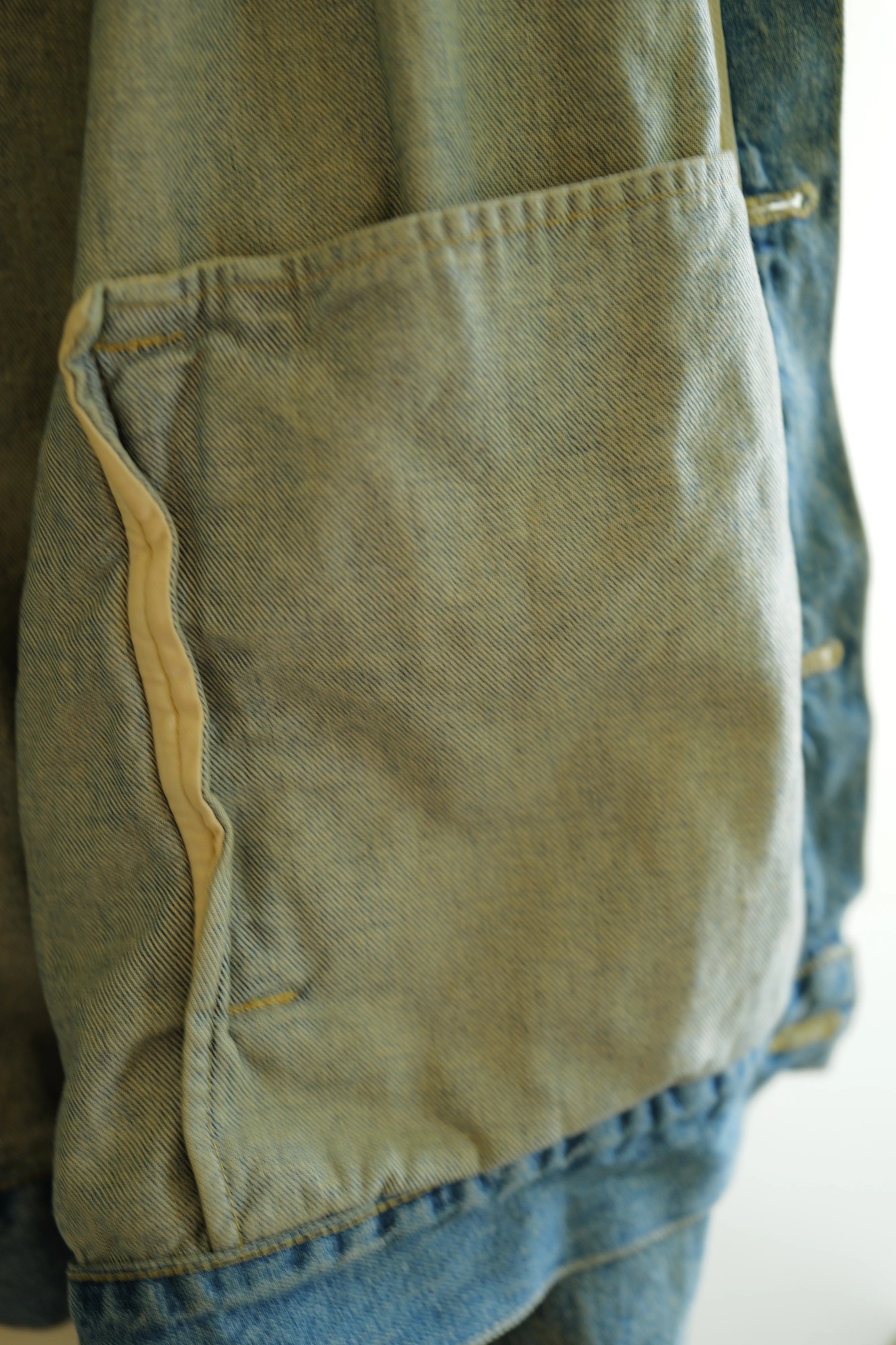 refomed OLD MAN DENIM JACKET "USED" — 2