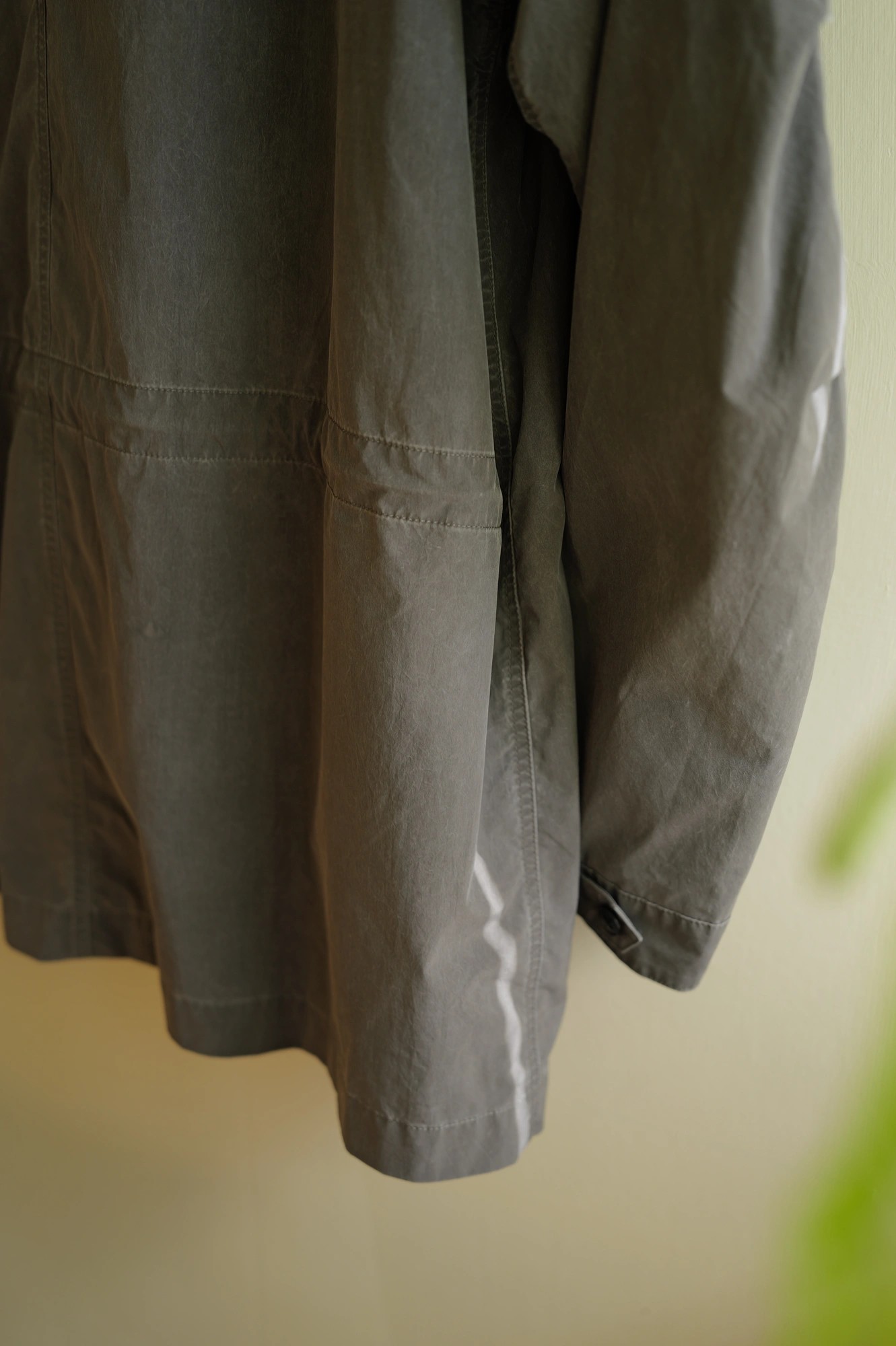 ATON PIGMENT AIR WEATHER SHORT MODS COAT — 7