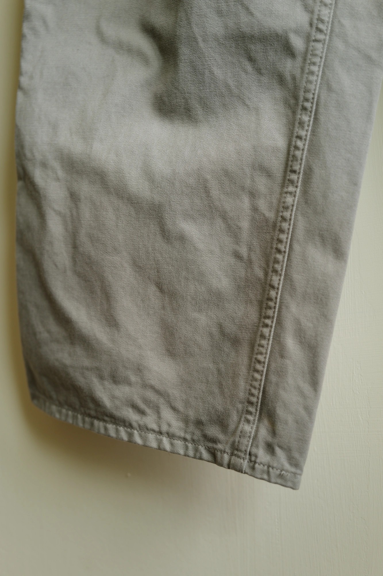 Cornier GARMENT DYED FINX/ZIMBABWE COTTON TWILL PAINTER PANTS — 4