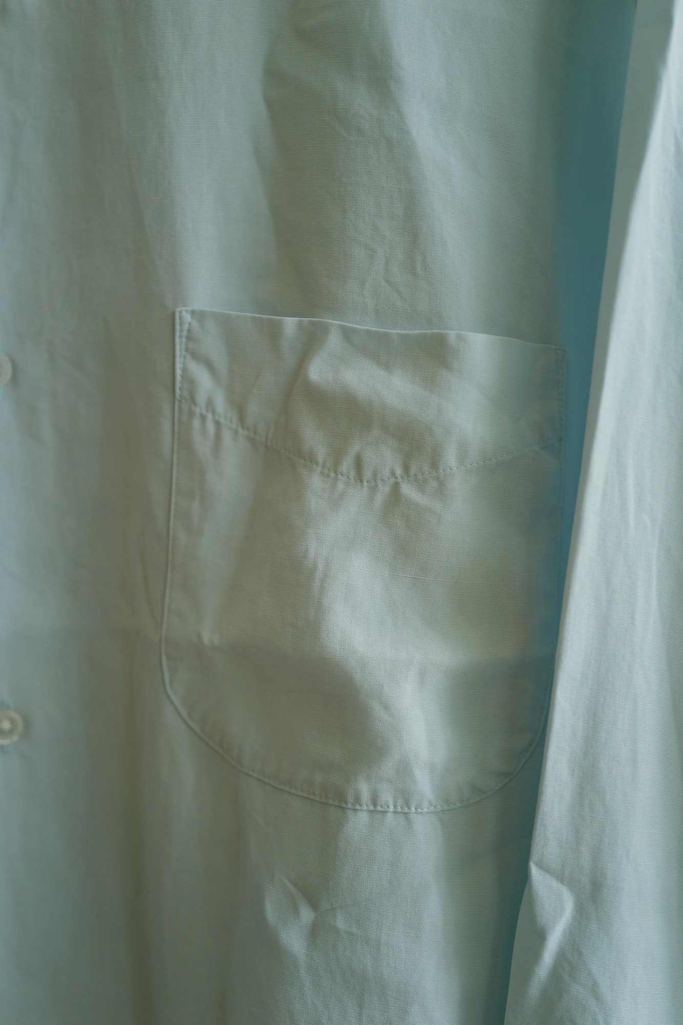 STEVEN ALAN SLUB REGULAR COLLAR SHIRT LOOSE — 4