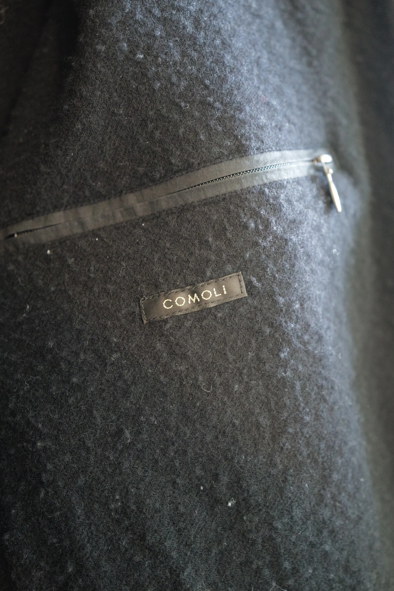 COMOLI Cotton Nylon Coach Jacket — 2