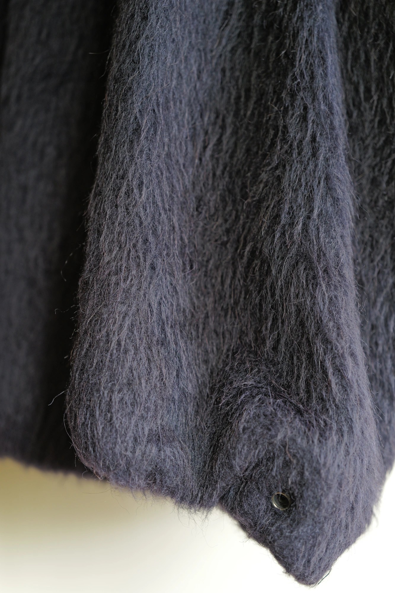 COMOLI Camel Shaggy Jacket — 3