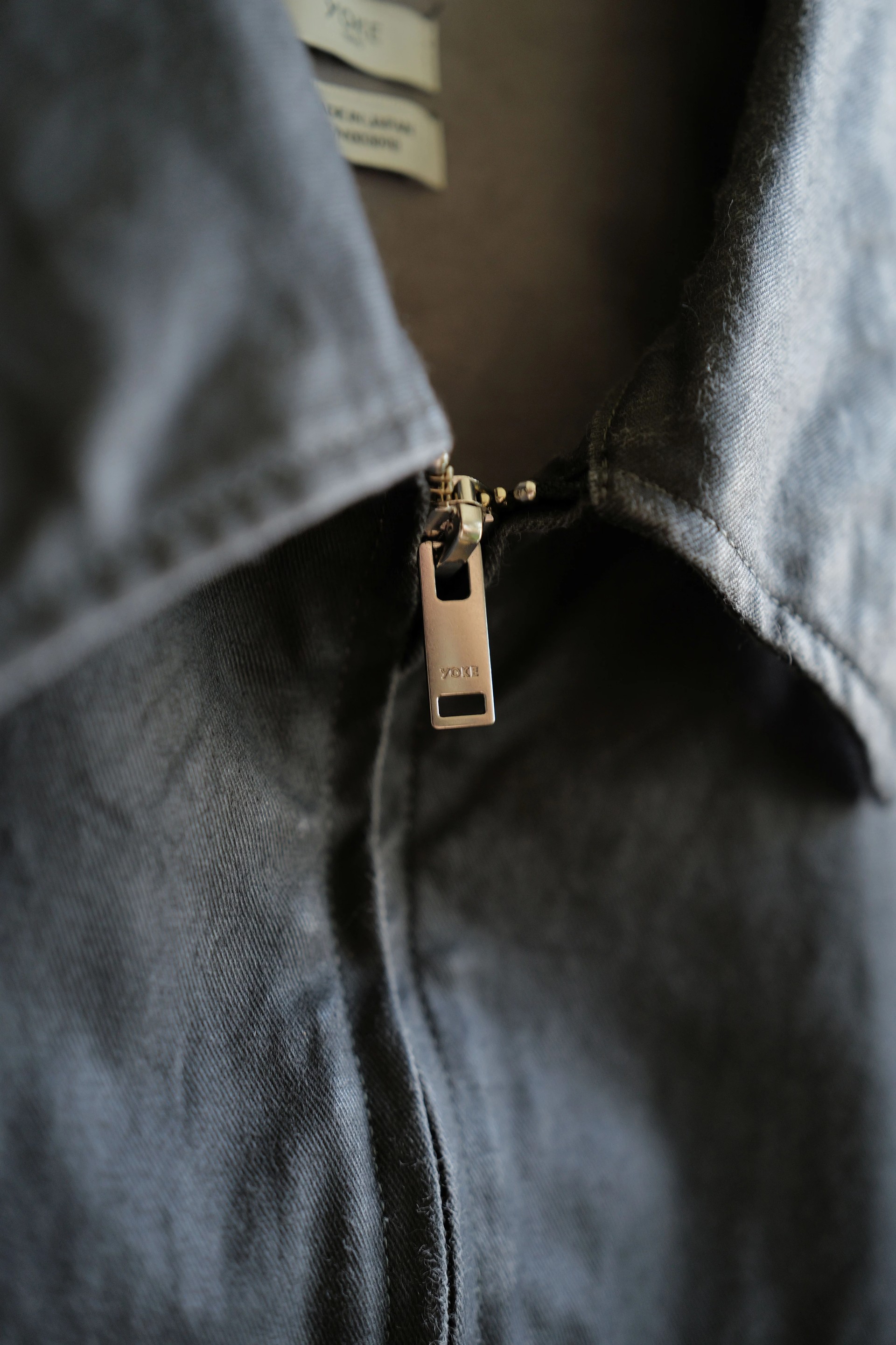YOKE Coating Cotton Drizzler Jacket — 3