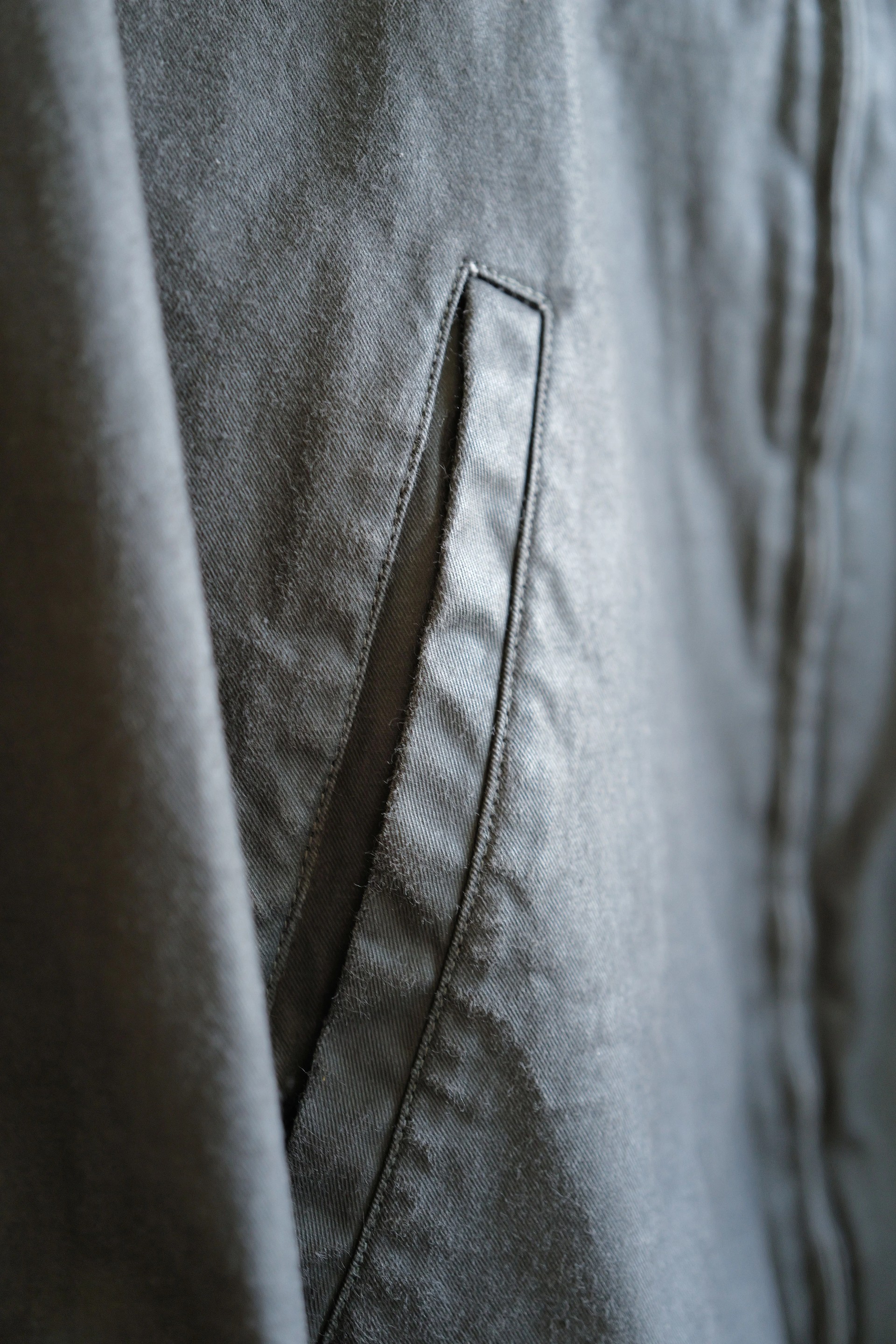 YOKE Coating Cotton Drizzler Jacket — 2